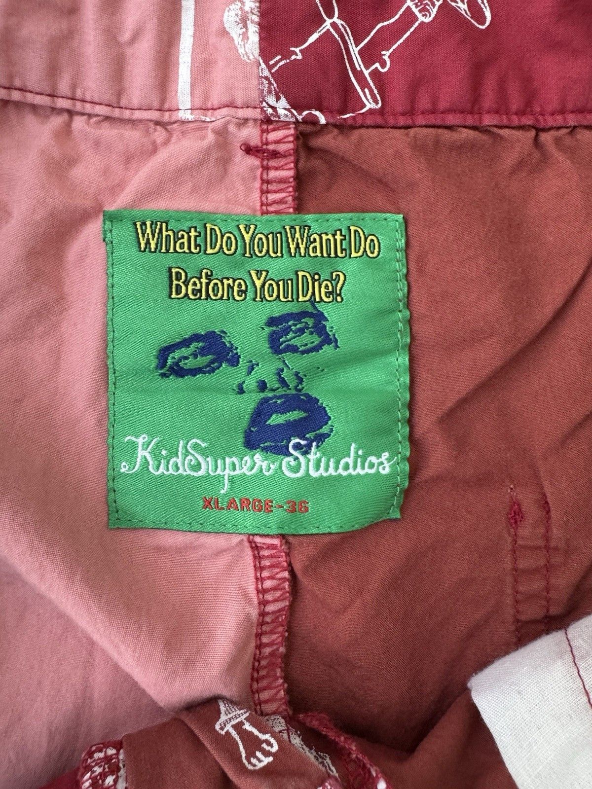 KidSuper Kidsuper Studios Patchwork Trousers XL 36 Waist Size US 36 / EU 52 - 4 Thumbnail