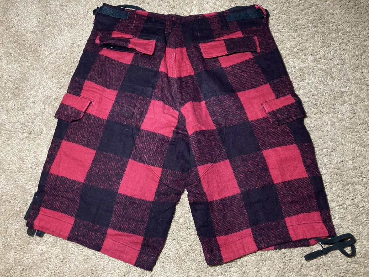 General Research 1999 General Research Buffalo Plaid Cargo Shorts Buckle 90s Size US 34 / EU 50 - 8 Thumbnail