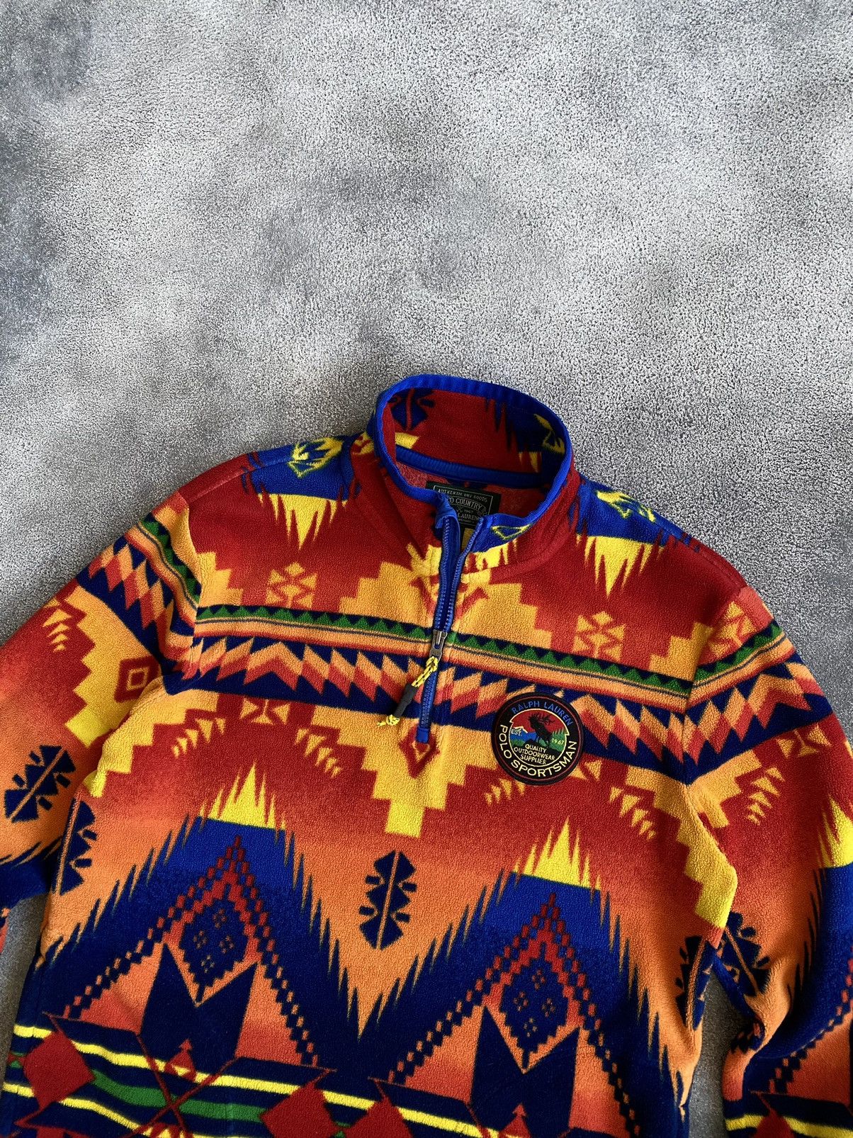 Ralph lauren southwestern sweater best sale