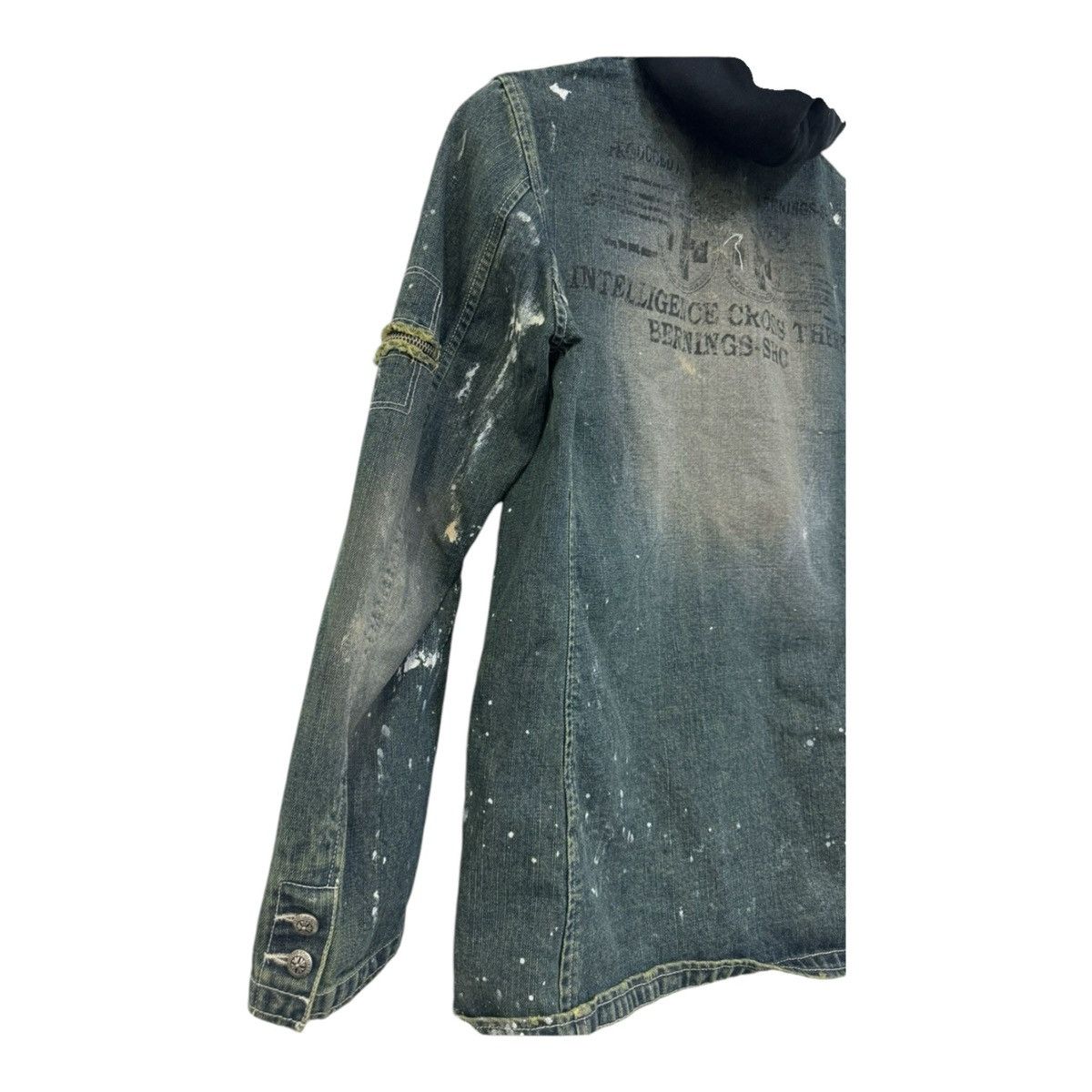 If Six Was Nine 💥PUNK DESIGN DESTROYED THRASHED BERNING SHO DENIM RARE Size US M / EU 48-50 / 2 - 9 Thumbnail
