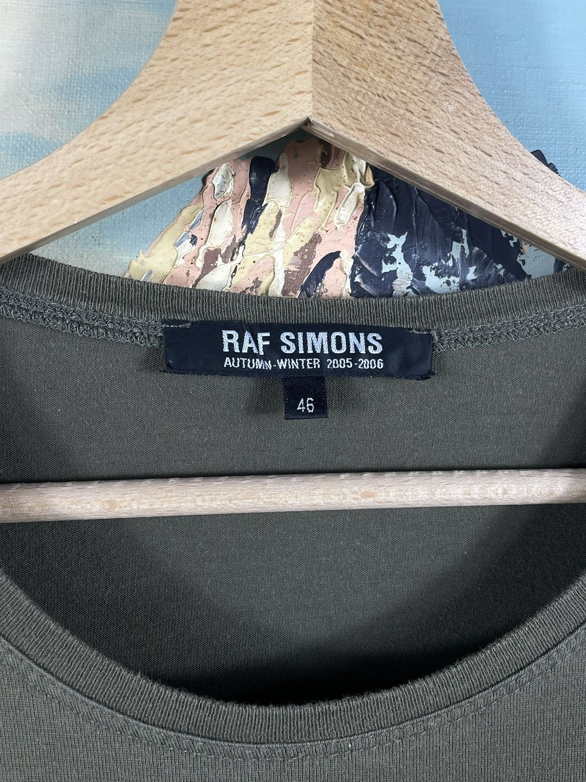 Designer Raf Simons AW 2005-2006 Longsleeve Top Archive Deaigner Size US M / EU 48-50 / 2 - 6 Thumbnail