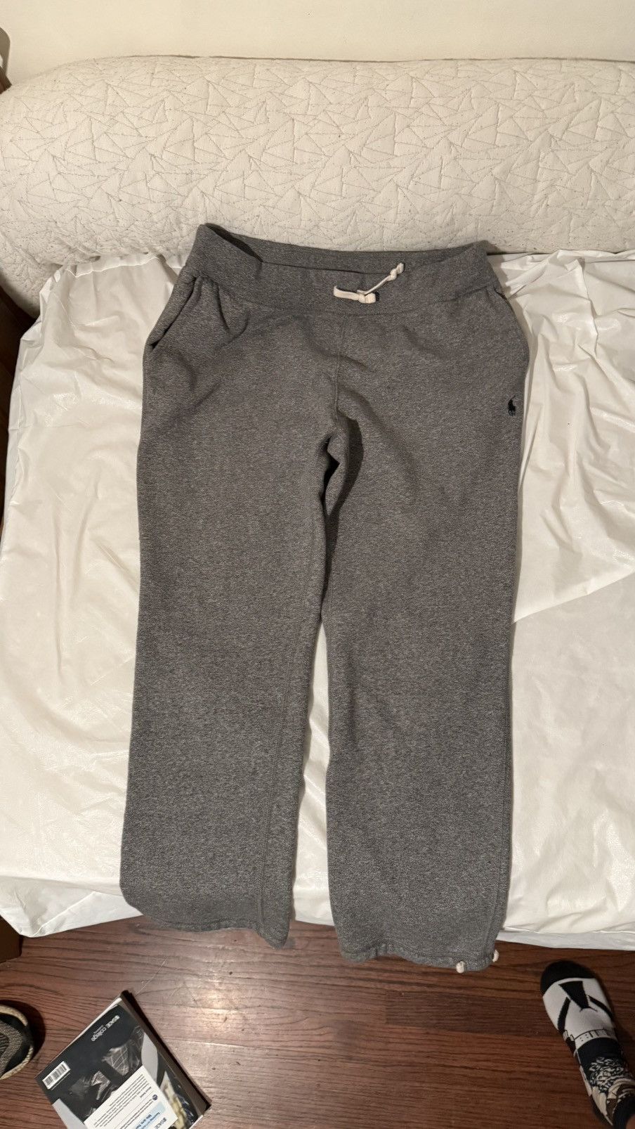 Polo Ralph Lauren Polo Ralph Lauren Grey Sweats- Men’s Size Large (L) Size US 34 / EU 50 - 1 Thumbnail