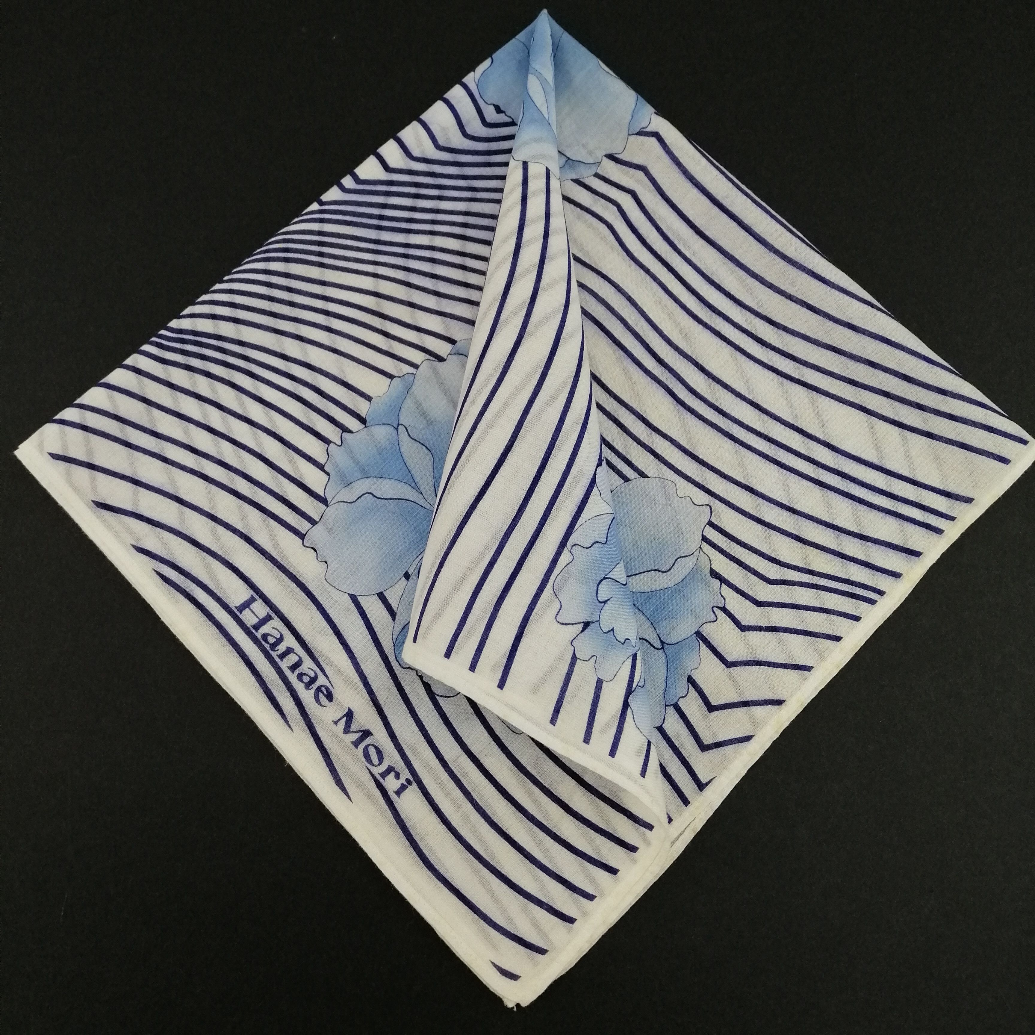Hanae Mori Hanae Mori Handkerchief/Neckerchief/Bandana-KD2450 Size ONE SIZE - 1 Thumbnail