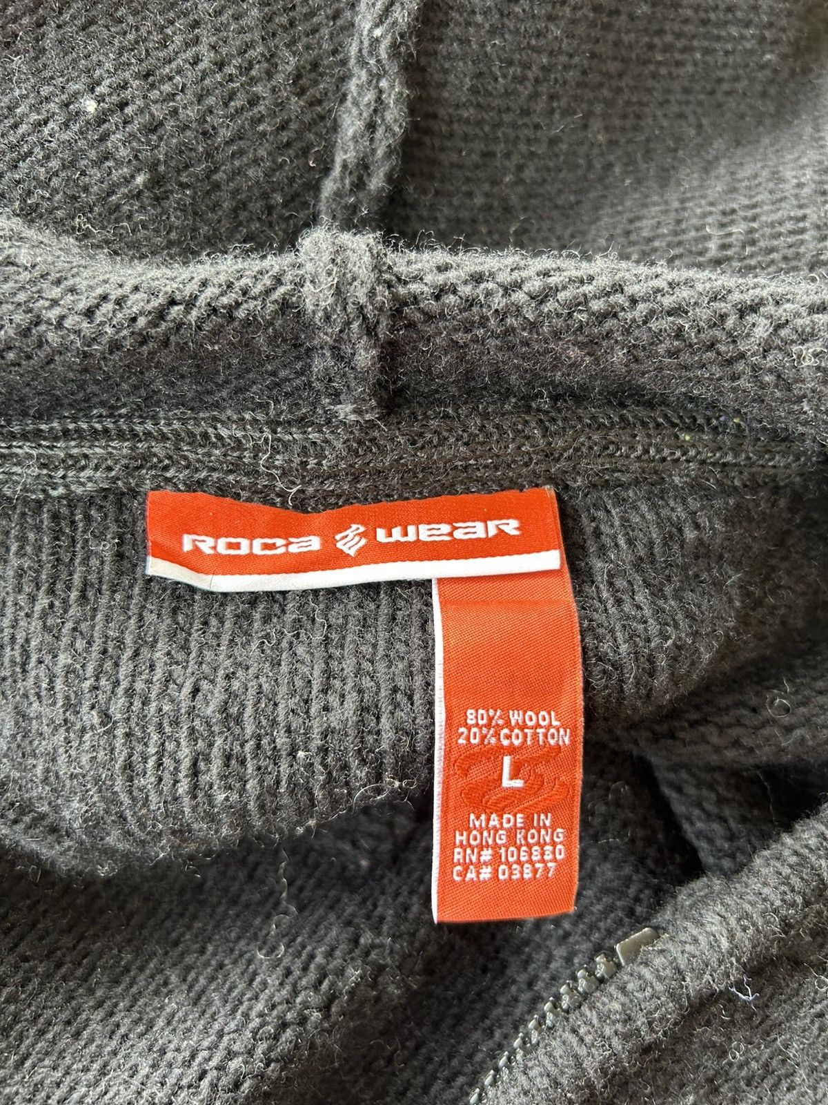 Rocawear Rocawear Knitted Zip Up Hoodie Size US L / EU 52-54 / 3 - 8 Thumbnail