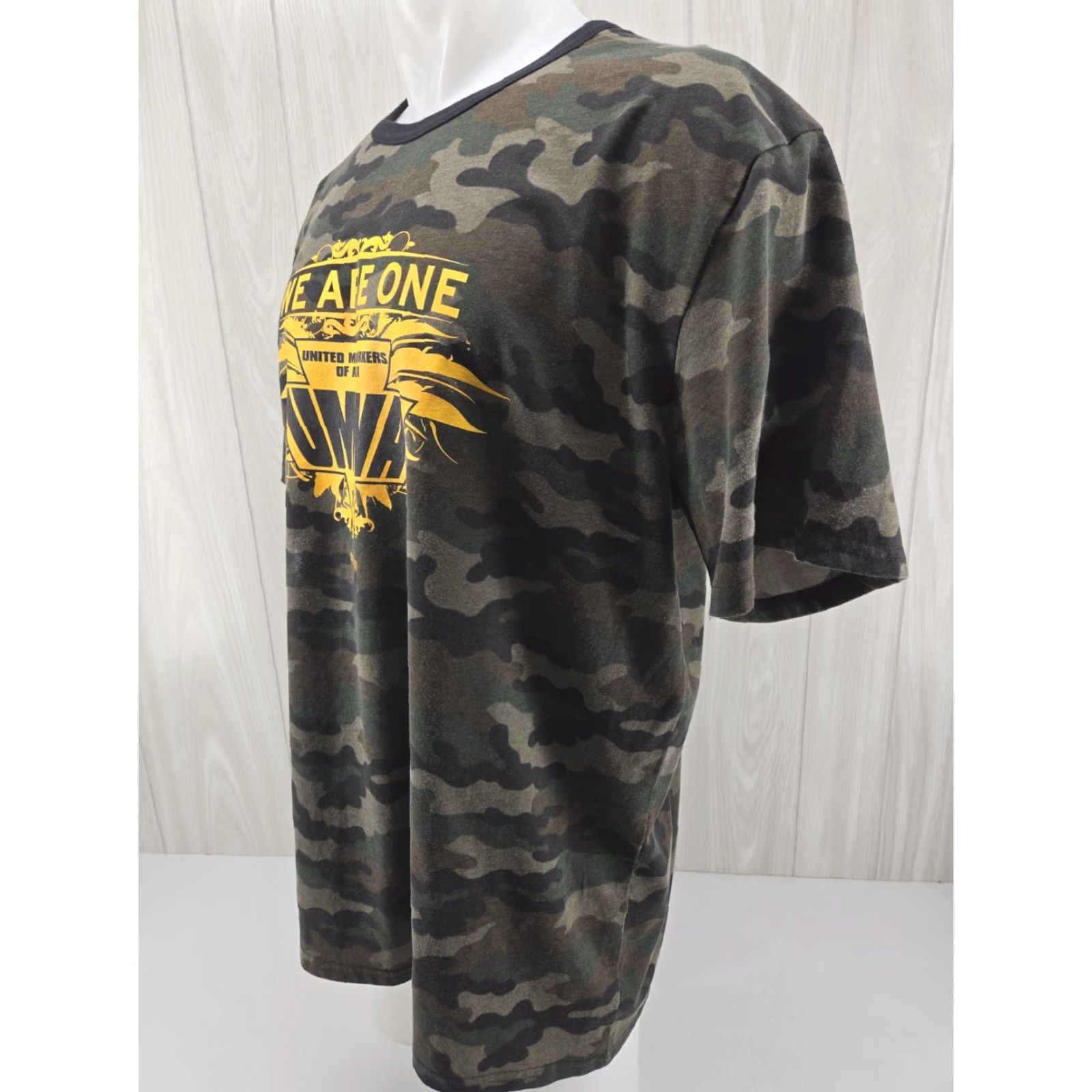Vintage VINTAGE UMWA UNITED MINE WORKERS OF AMERICA USA UNION MADE CAMO MEN’S 2XL T SHIRT Size US XL / EU 56 / 4 - 5 Thumbnail