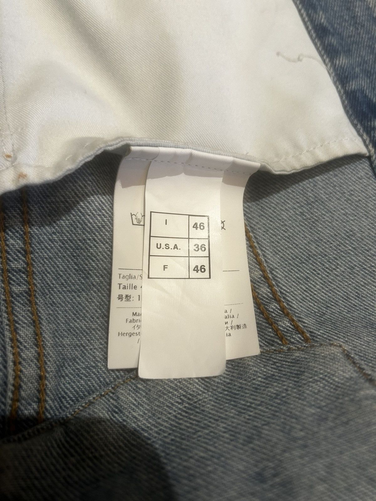 Valentino Valentino Blue Denim Jacket Size US M / EU 48-50 / 2 - 7 Thumbnail