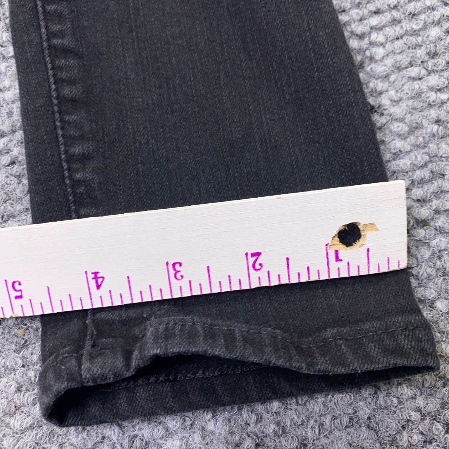 Madewell Madewell Jeans Womens High Rise Slim Stretch Skinny 27 Black Denim Trousers Jeans Size 27" / US 4 / IT 40 - 7 Thumbnail