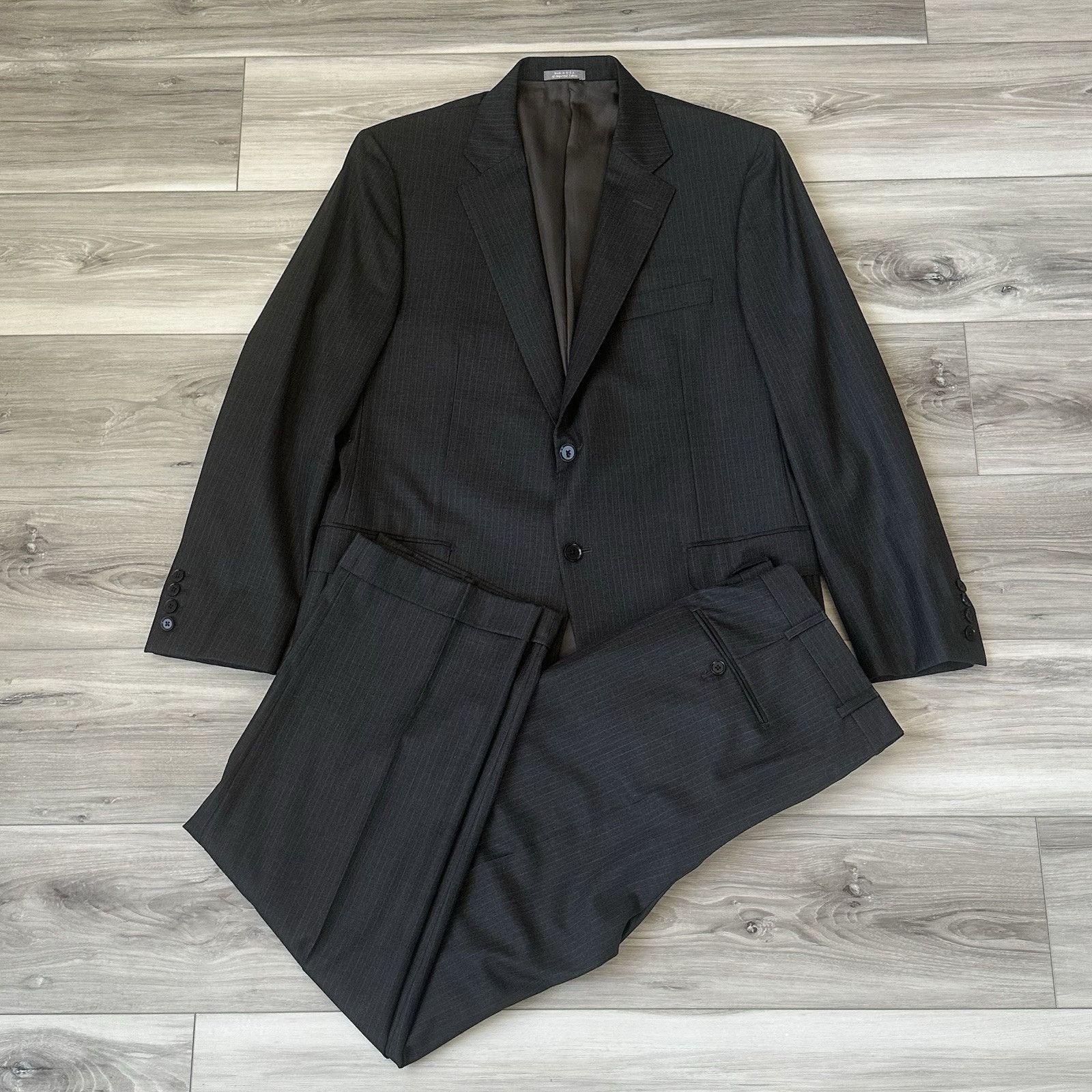 Daniel Cremieux Daniel Cremieux x Loro Piana Super 170s Coat 44L Wool-15 Size 44L - 1 Thumbnail