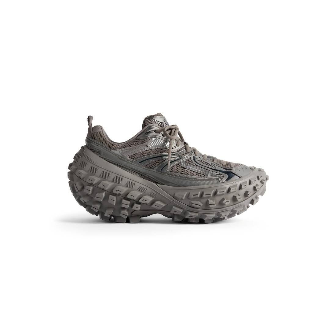 Balenciaga o1srvl11e0225 Bouncer Sneakers in Grey/Brown Size US 7 / EU 40 - 1 Thumbnail