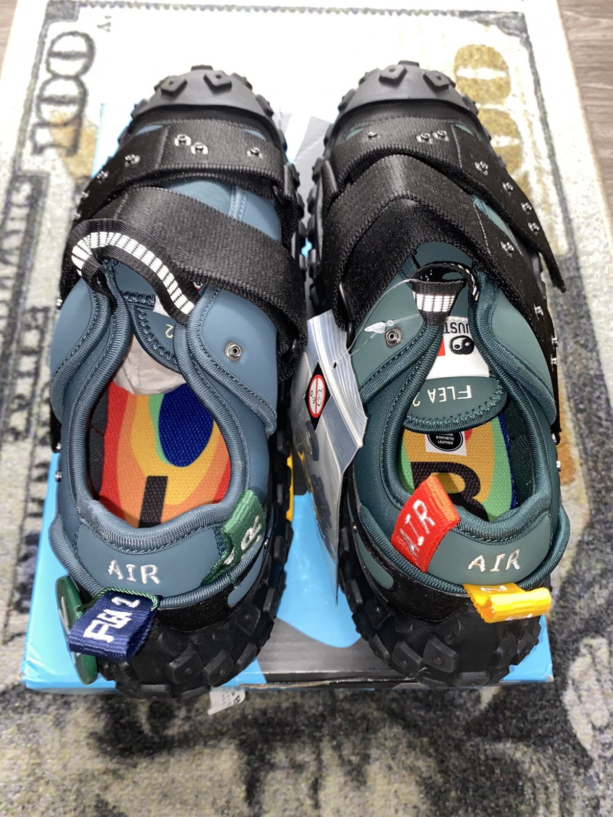 Cactus Plant Flea Market × Nike Nike CPFM Air Flea 2 Faded Spruce Size US 8.5 / EU 41-42 - 3 Thumbnail