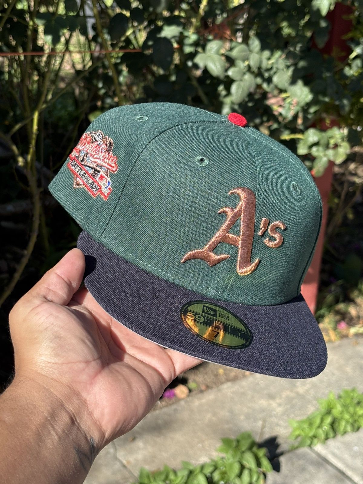 New Era Oakland Athletics sz 7 Size ONE SIZE - 1 Thumbnail
