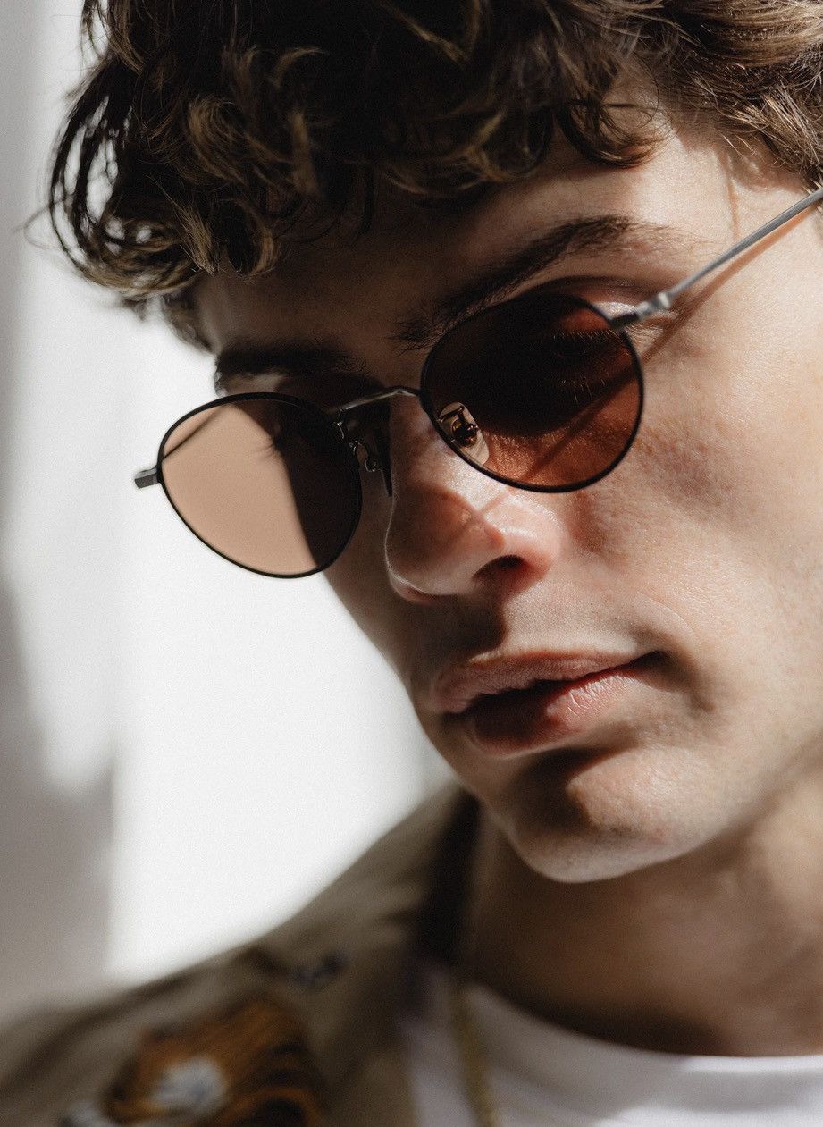 Other Dry Pond sunglasses - Gunton Black Silver/Light Brown Size ONE SIZE - 5 Thumbnail