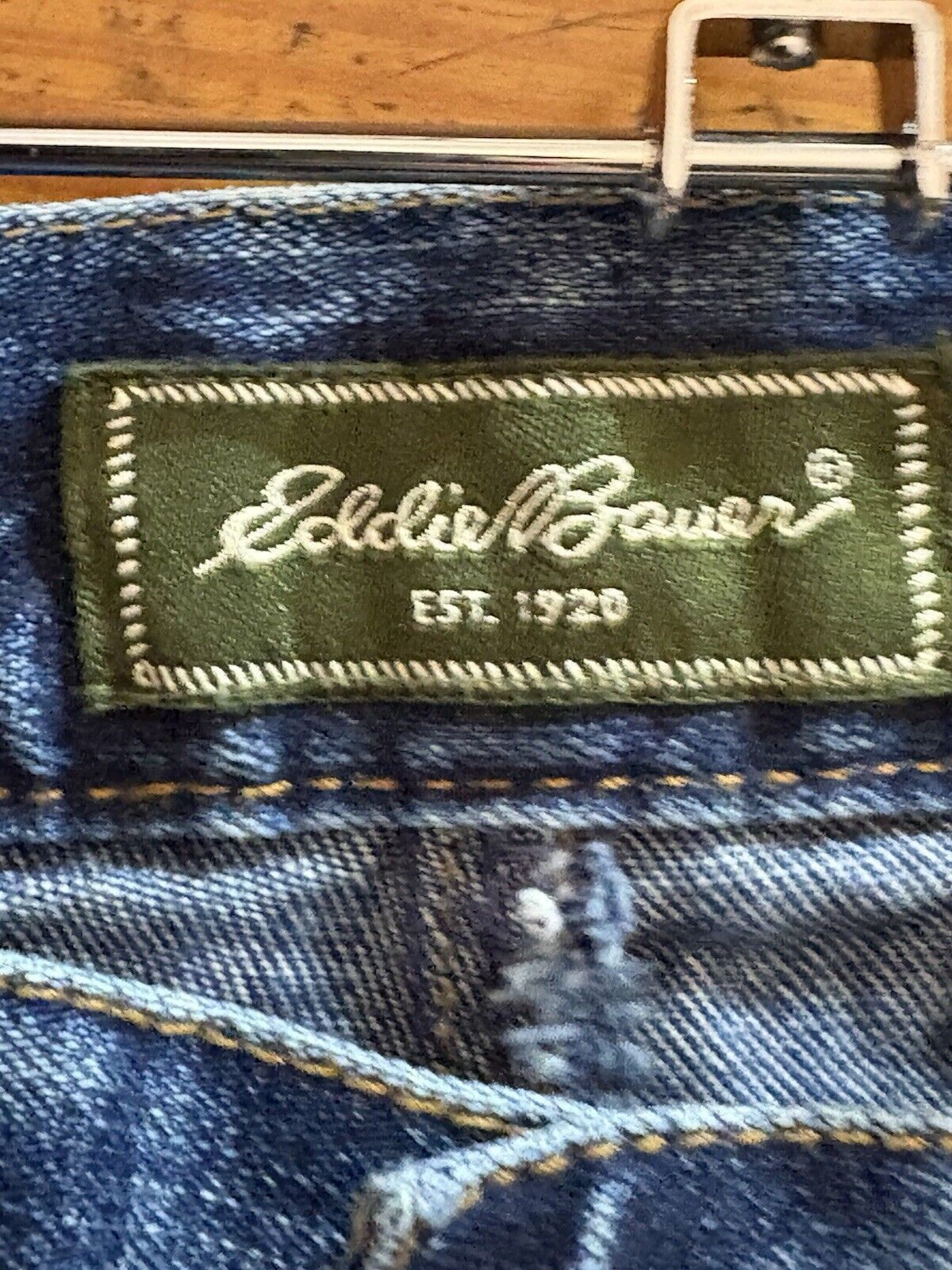 Eddie Bauer Eddie Bauer Size 16 High Rise Women's Straight LEg Jeans Size 36" / US 14 / IT 50 - 3 Thumbnail