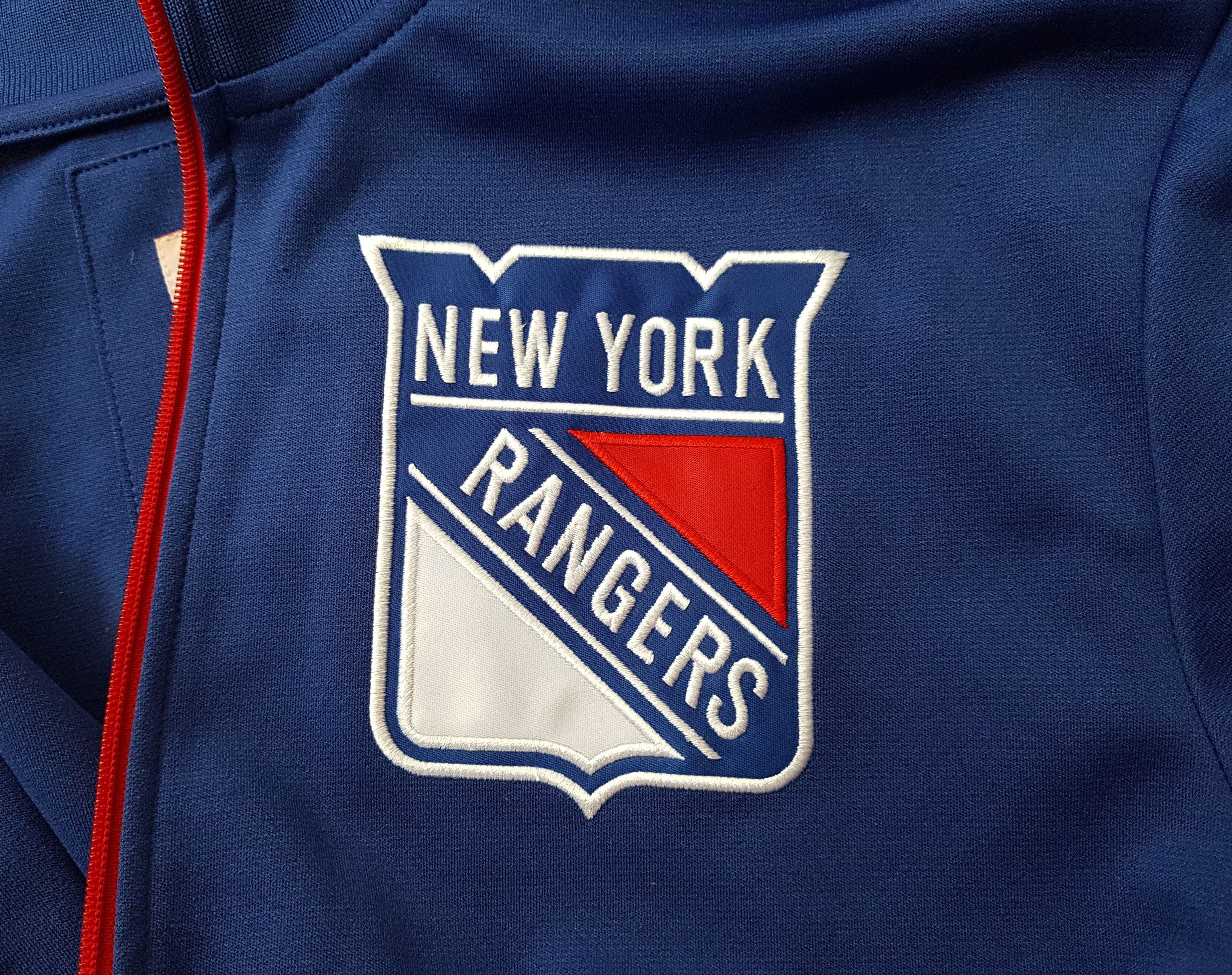 Mitchell & Ness NHL New York Rangers Mitchell & Ness Full Zip Track Jacket M Size US M / EU 48-50 / 2 - 4 Thumbnail