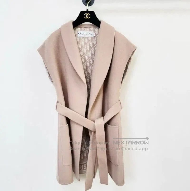 Dior Dior Pink Wool Women's Coat . Size S / US 4 / IT 40 - 1 Thumbnail