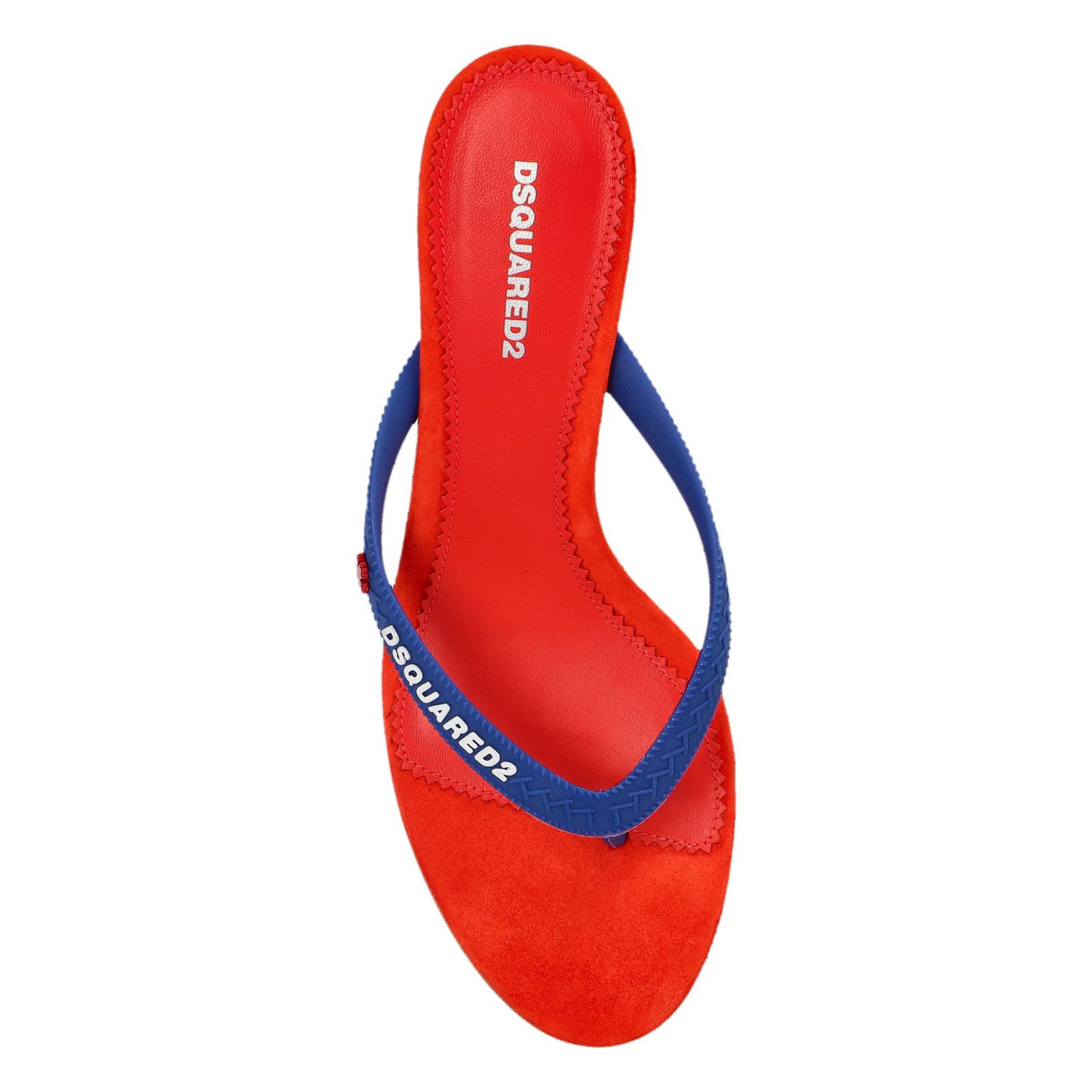 Dsquared2 DSQUARED2 Multicolor Heeled Thong Sandals New & Authentic (W Size US 8.5 / IT 38.5 - 5 Thumbnail
