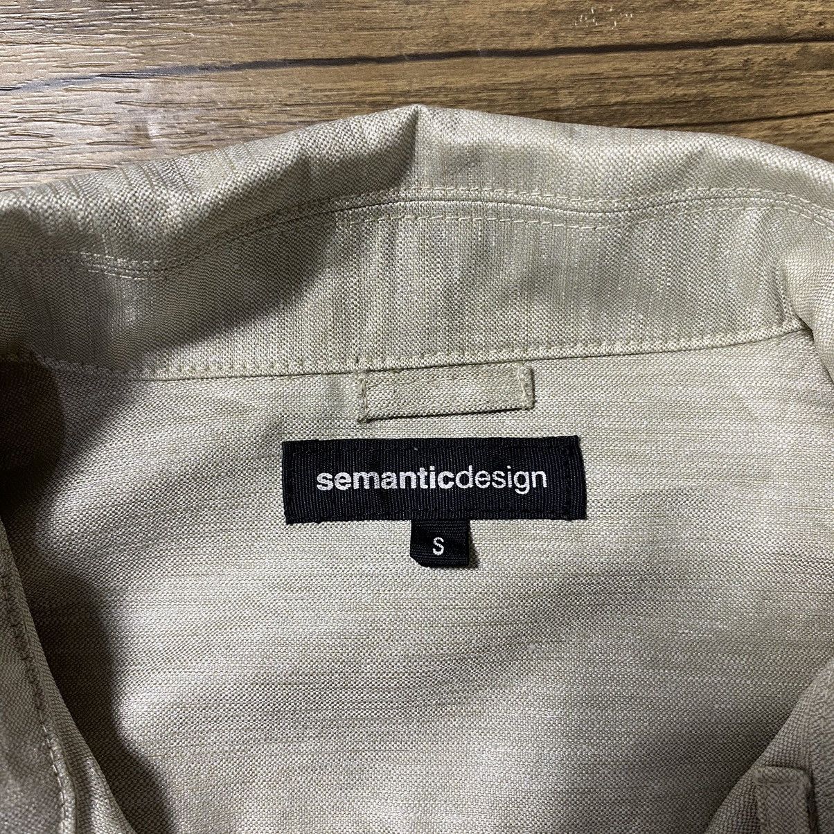 Japanese Brand Semantic Design Button Up Shirt Size US S / EU 44-46 / 1 - 7 Thumbnail