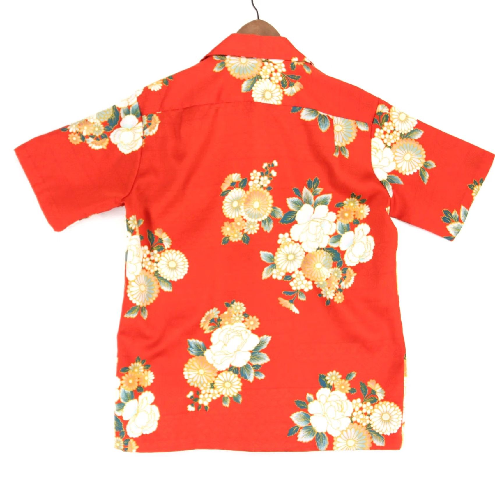 Vintage VINTAGE Diamond Head Sportswear Shirt Mens Red Floral Hawaiian Aloha M Size US M / EU 48-50 / 2 - 2 Thumbnail