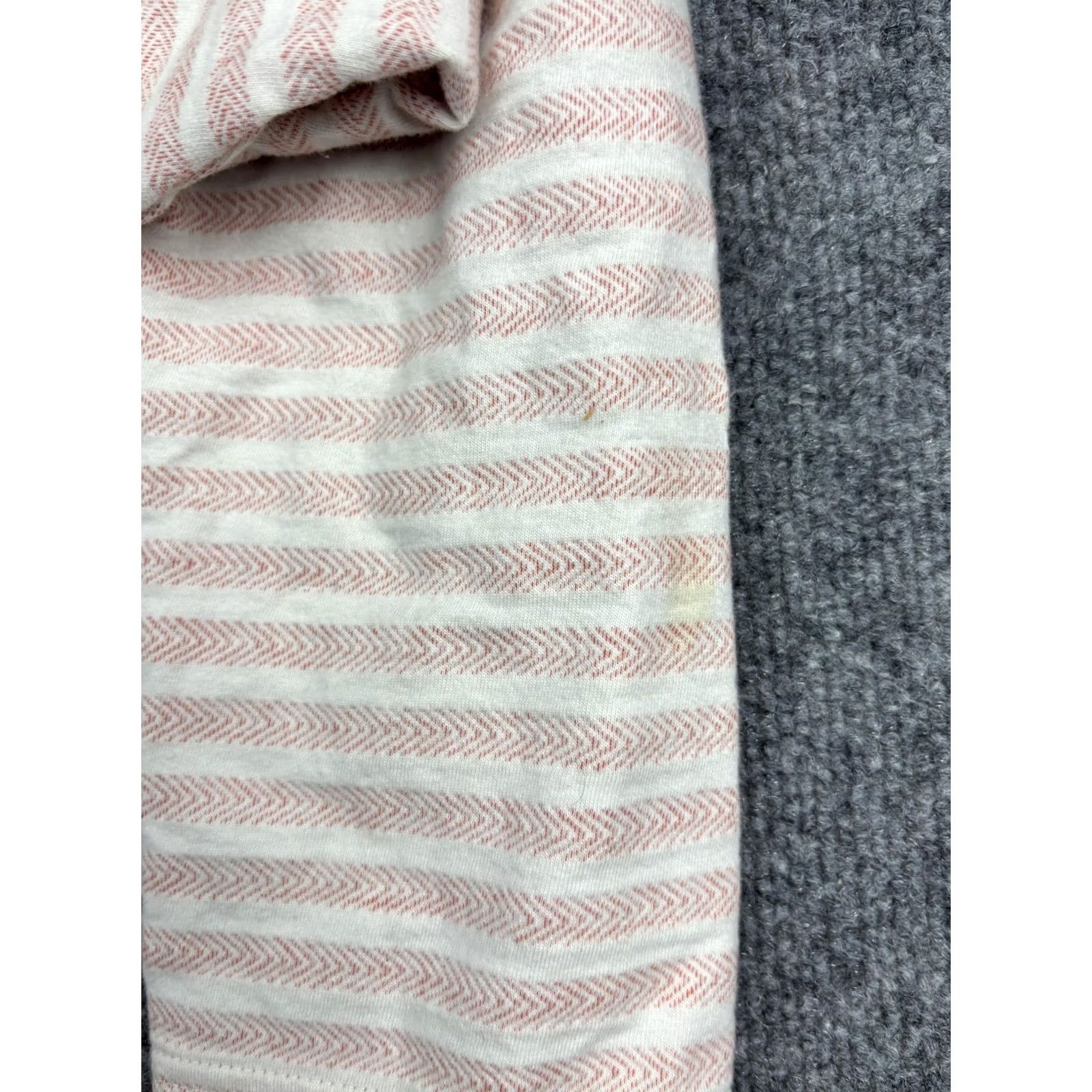 Vintage Columbia Hoodie Womens XL Orange Striped Full Zip Knit Lightweight Sweatshirt Size XL / US 12-14 / IT 48-50 - 6 Thumbnail