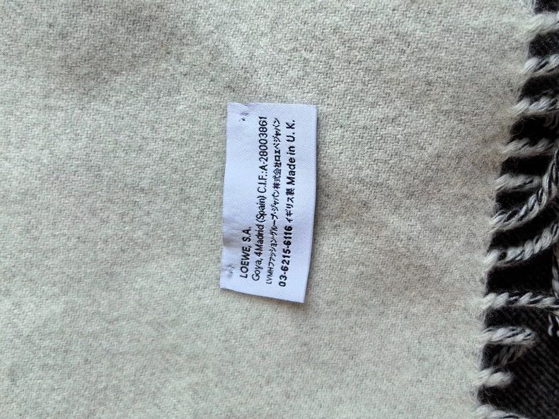Loewe LOEWE Football scarf Size ONE SIZE - 3 Thumbnail