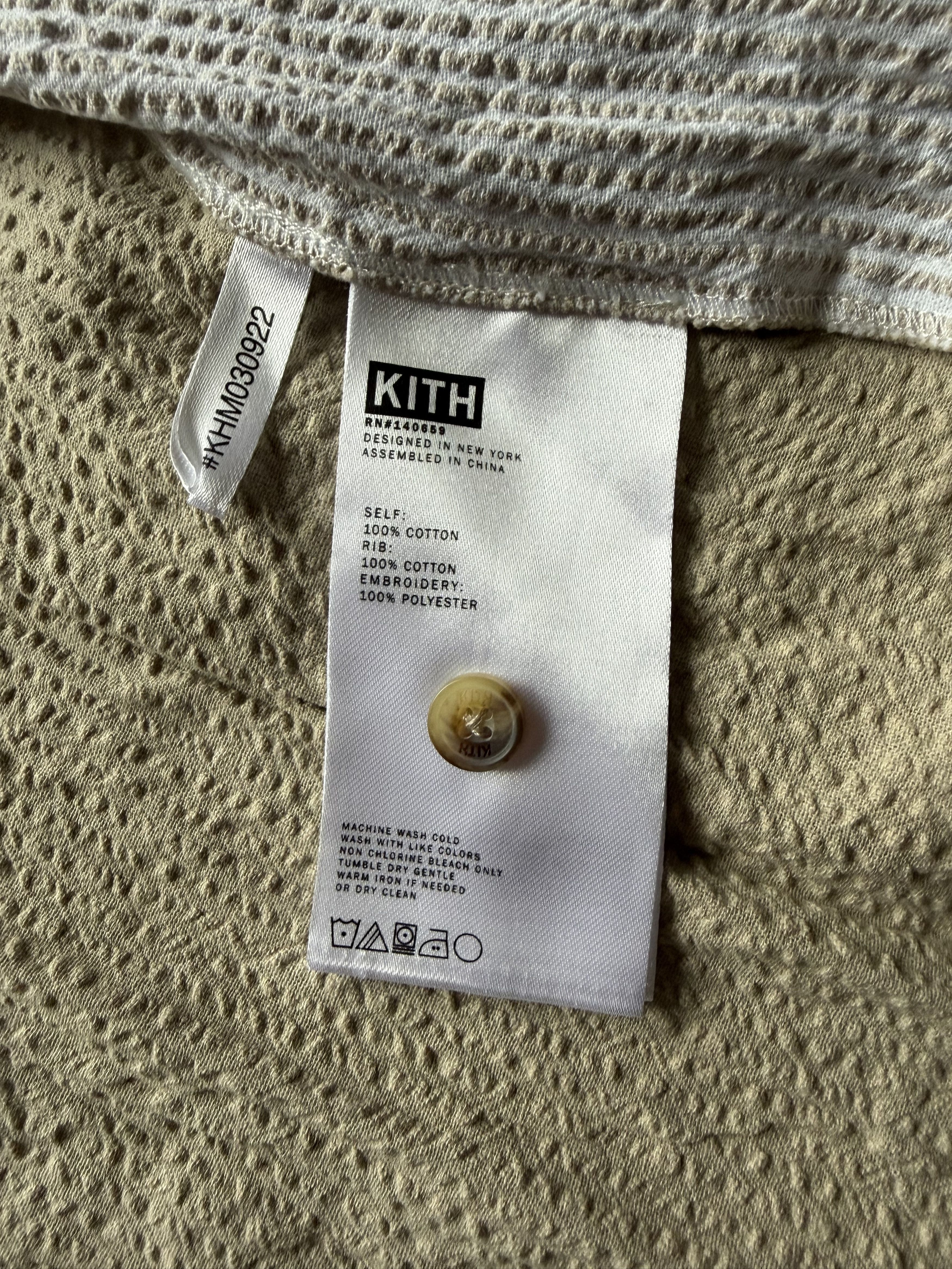 Kith Kith Vista Seersucker Paneled Button-down ‘Canvas’ Size US S / EU 44-46 / 1 - 8 Thumbnail
