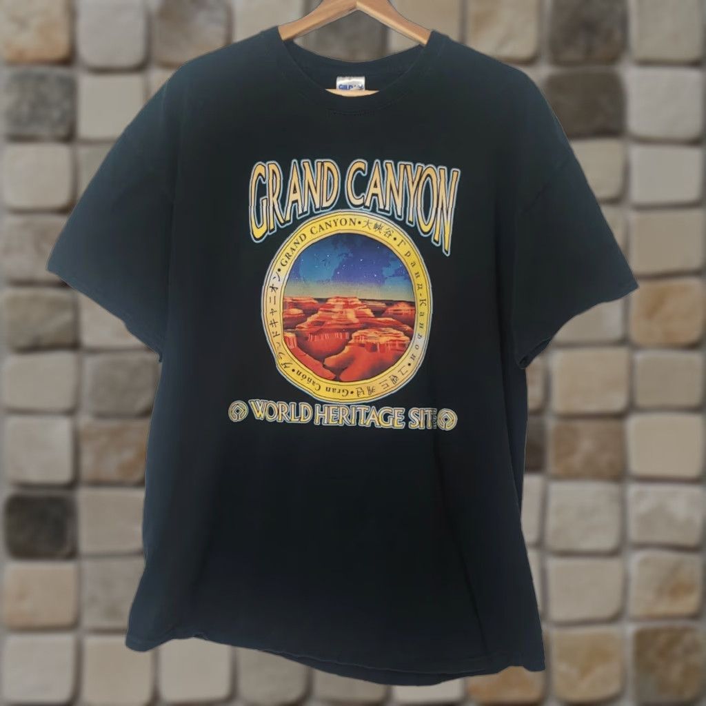 Gildan Grand Canyon World Heritage Site Shirt XL Black National Park Arizona Nature Size US XL / EU 56 / 4 - 1 Thumbnail