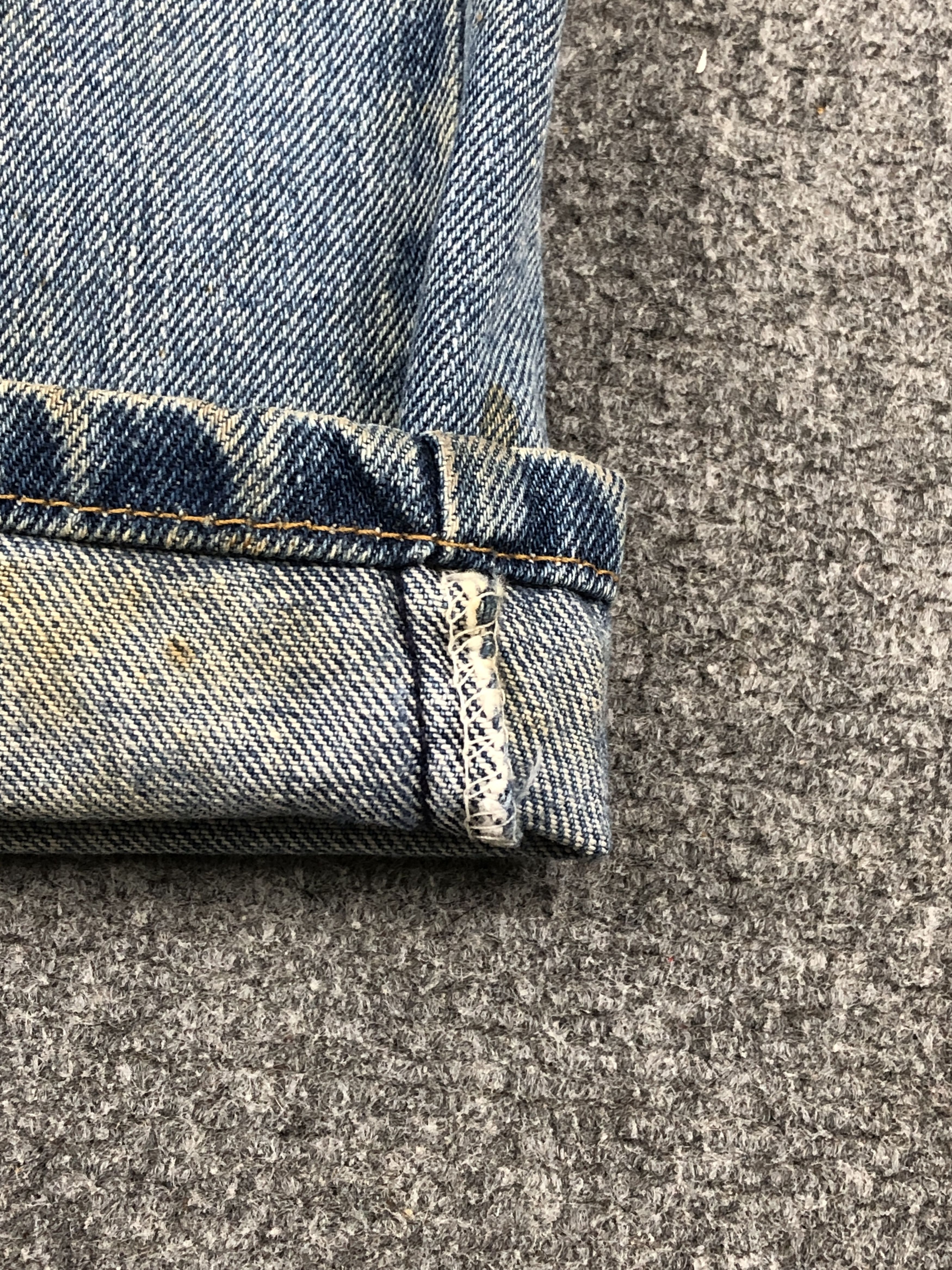 Levi's Vintage 90s Levi's 522 Superlow Loose Fit Jeans DP2238 Size US 31 - 13 Thumbnail