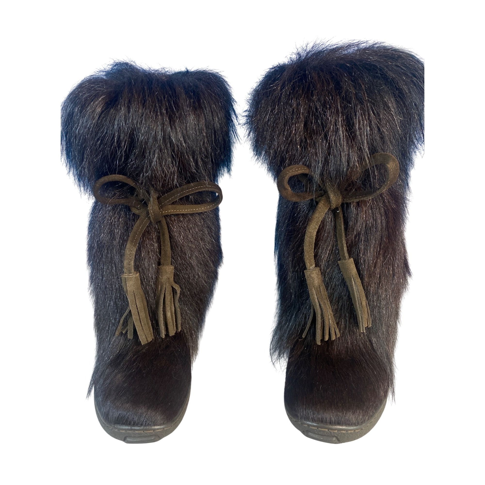 Pajar Pajar Women's Scarlet Winter Fur Boot Brown Women's 37 -4F L Size US 7 / IT 37 - 10 Thumbnail