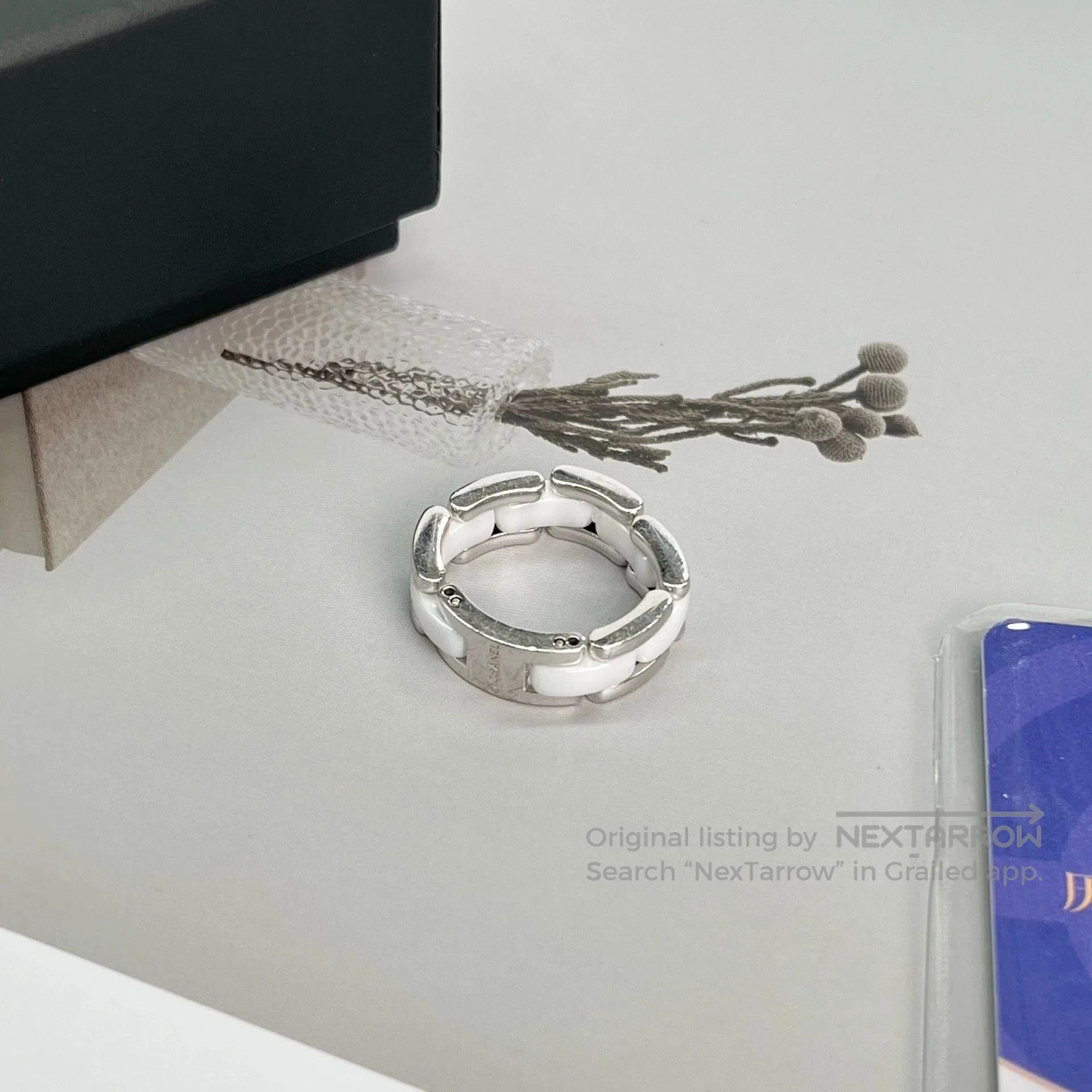 Chanel CHANEL ULTRA White Ceramic Ring Size 54/ Size ONE SIZE - 4 Thumbnail