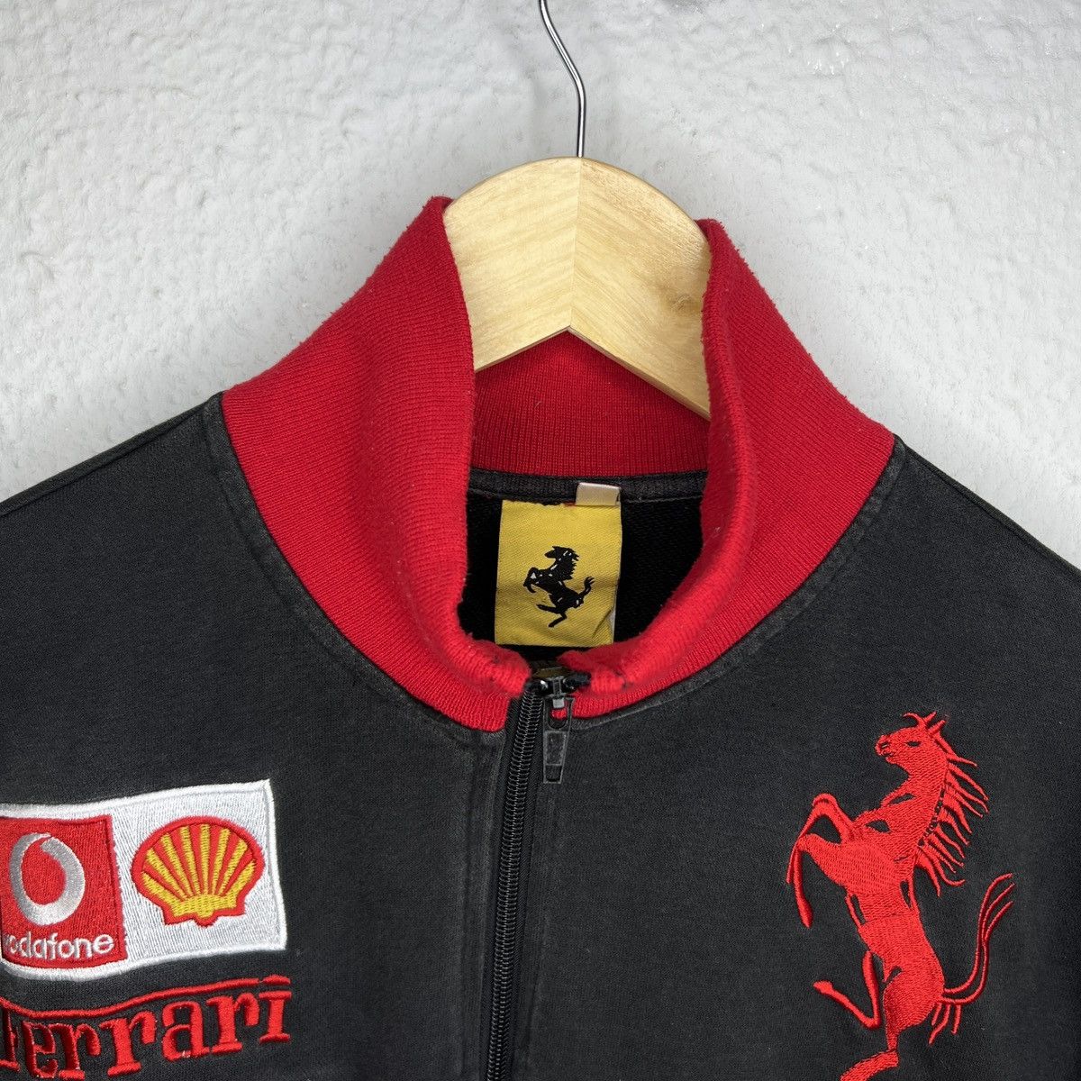 Ferrari Vintage Ferrari Formula 1 Sweatshirt Zip Big Logo F-1 Size US L / EU 52-54 / 3 - 6 Thumbnail
