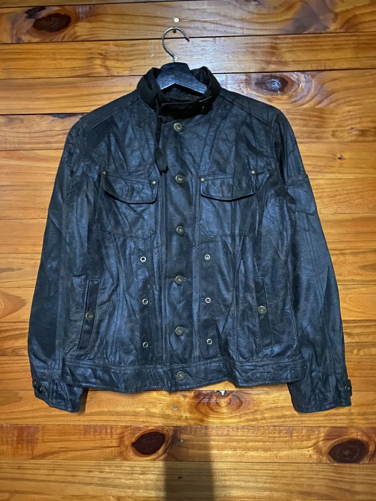 Japanese Brand Vintage Shijisakuhou Brown Quilted Field Jacket – Japanese Size US S / EU 44-46 / 1 - 3 Thumbnail