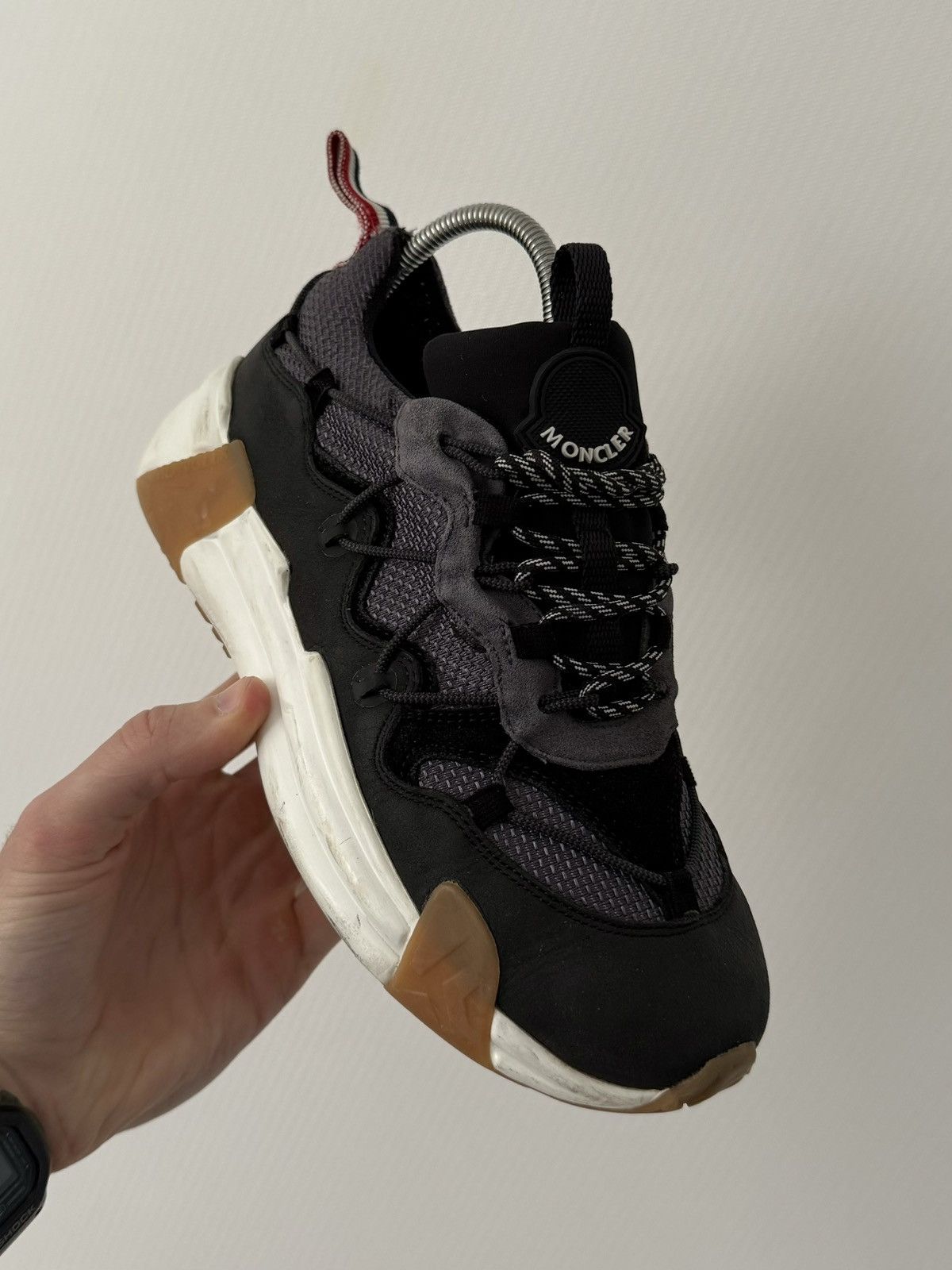 Moncler Moncler Y2K Compassor Trainer Hype Running Sneakers Size US 6.5 / IT 36.5 - 3 Thumbnail