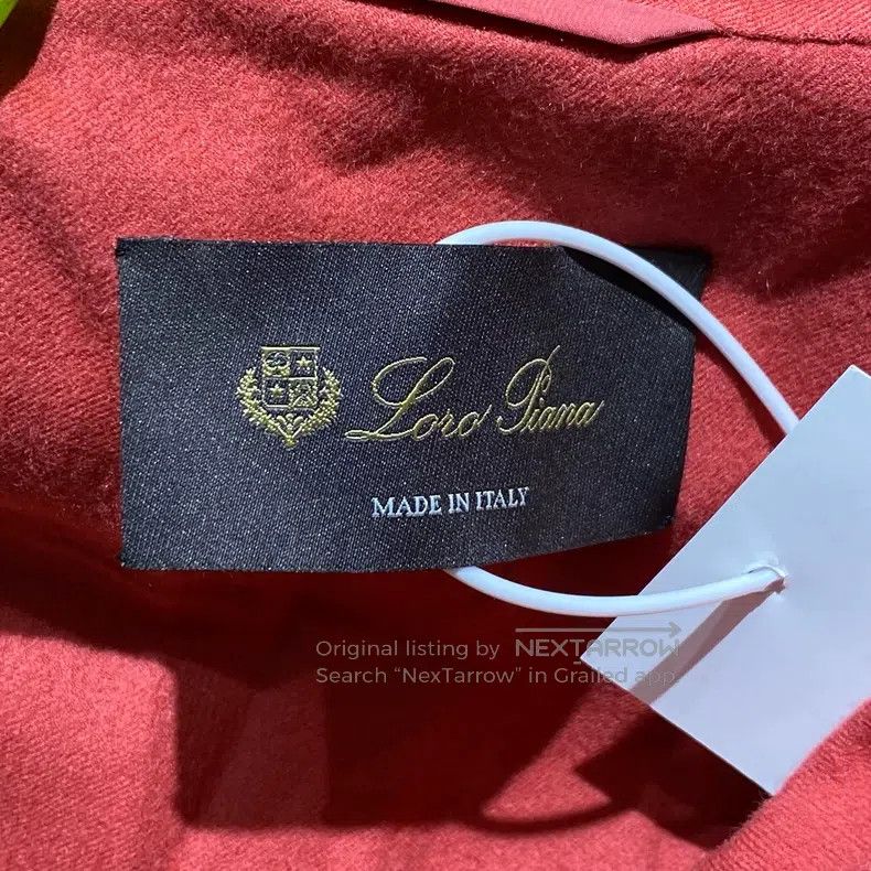 Loro Piana Loro Piana Red Cashmere Hooded Jacket Size XS / US 0-2 / IT 36-38 - 3 Thumbnail