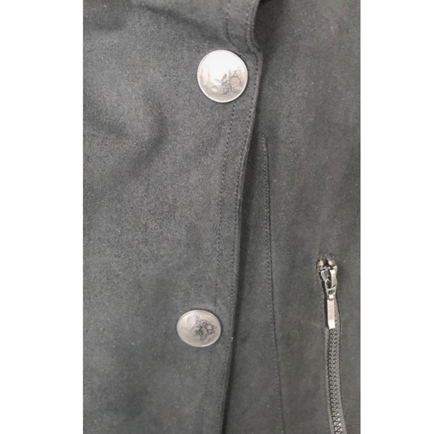 Cop Copine The Cop Copine Draped Suede Like Jacket Size ONE SIZE - 6 Thumbnail