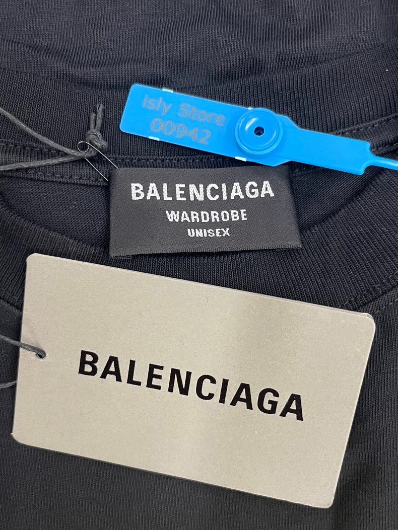 Balenciaga Balenciaga Melting Smiley Face Printed Casual Short Sleeve Size US S / EU 44-46 / 1 - 5 Thumbnail