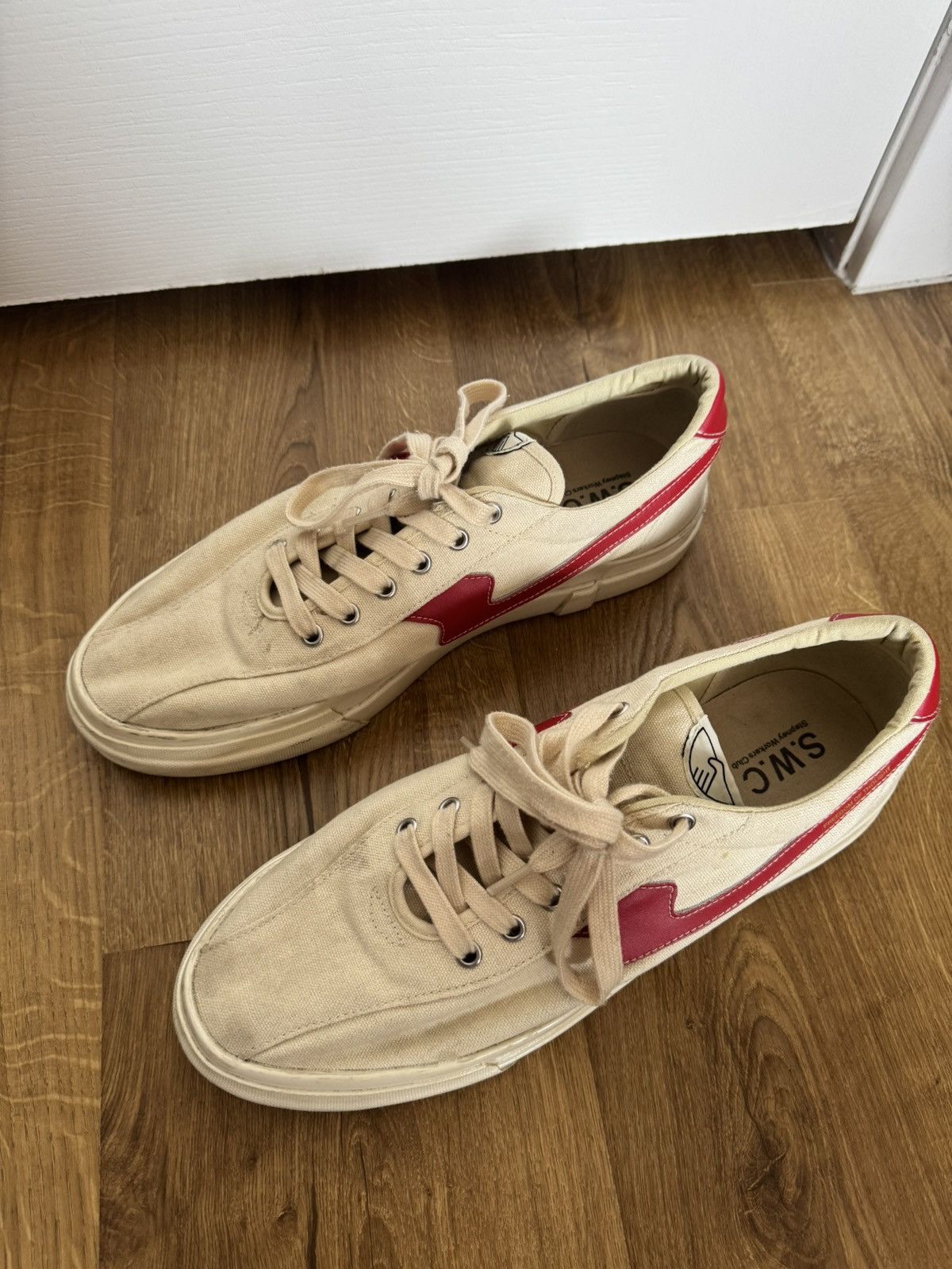Stepney Workers Club STEPNEY WORKERS CLUB DELLOW S-STRIKE CUP CANVAS SNEAKER Size US 11.5 / EU 44-45 - 2 Thumbnail