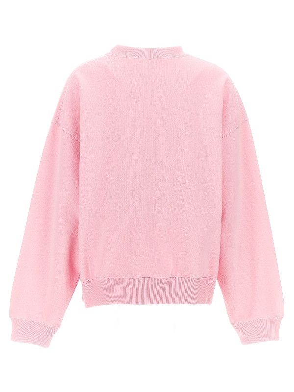 Balenciaga o1in1g0225 College 1917 Sweatshirt Regular Fit in Pink Size L / US 10 / IT 46 - 3 Thumbnail