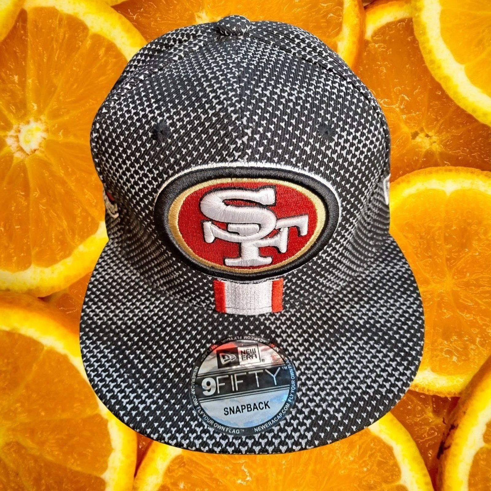 New Era San Francisco 49ers New Era NFL Houndstooth Snapback Hat Cap Size ONE SIZE - 1 Thumbnail