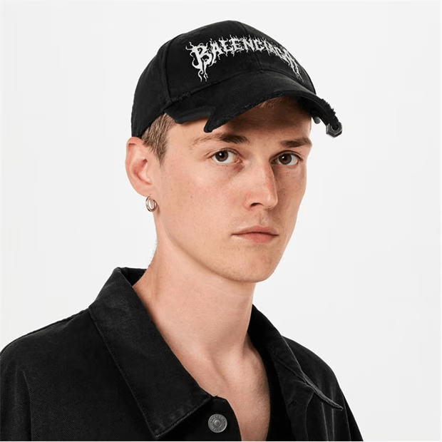 Balenciaga Diy Metal Outline Cap / Medium Size ONE SIZE - 4 Thumbnail