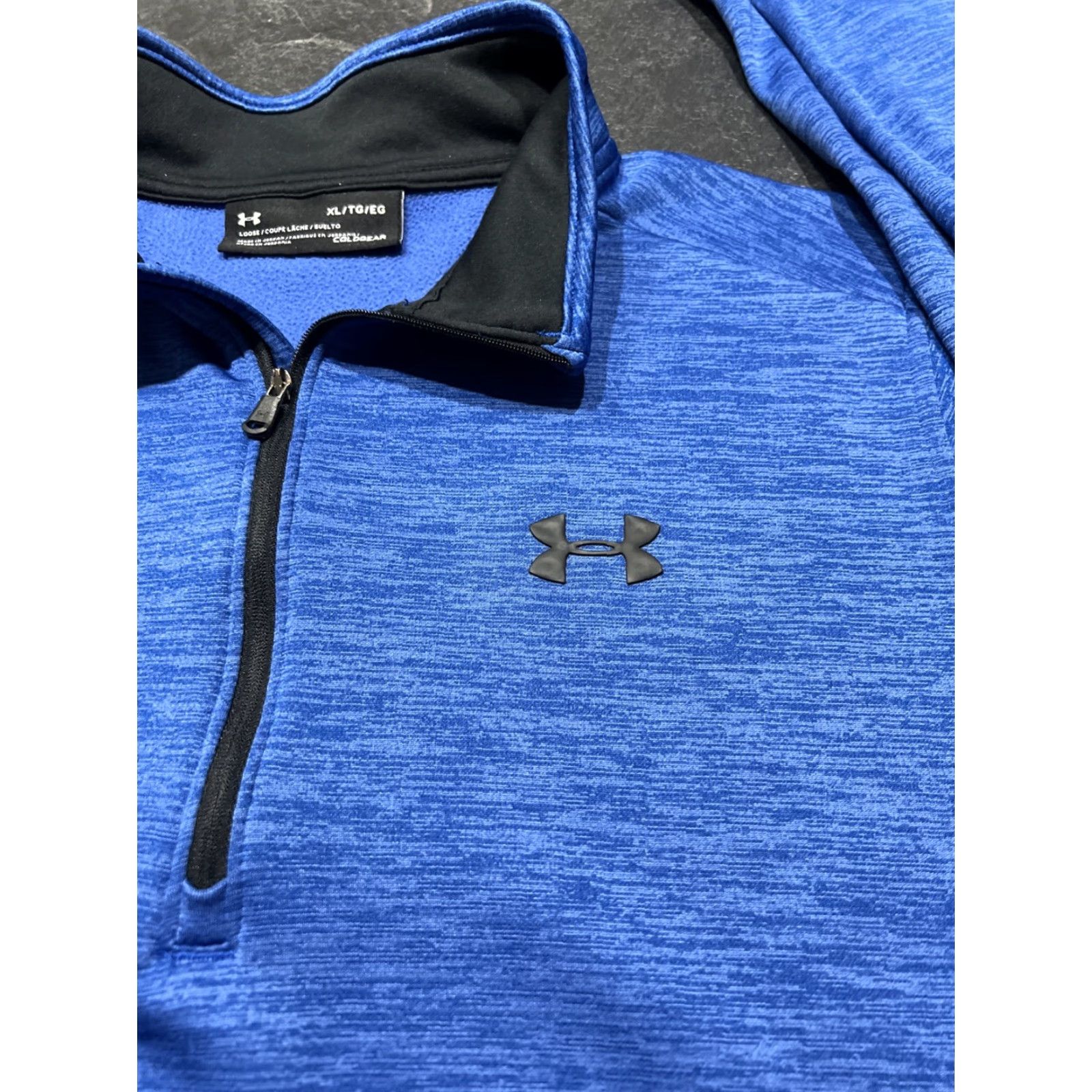 Under Armour Under Armour Men’s Armour Fleece 1/2-Zip Pullover Game Royal Blue XL Size US XL / EU 56 / 4 - 2 Thumbnail
