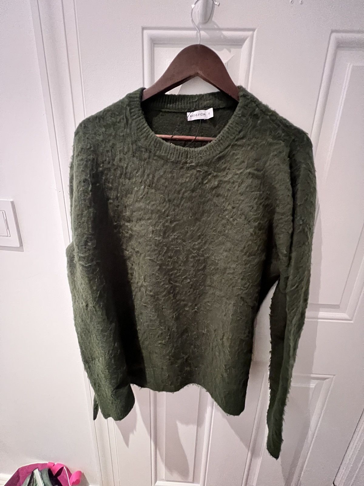 Japanese Brand × Vintage Arket green mohair sweater Size US M / EU 48-50 / 2 - 1 Thumbnail
