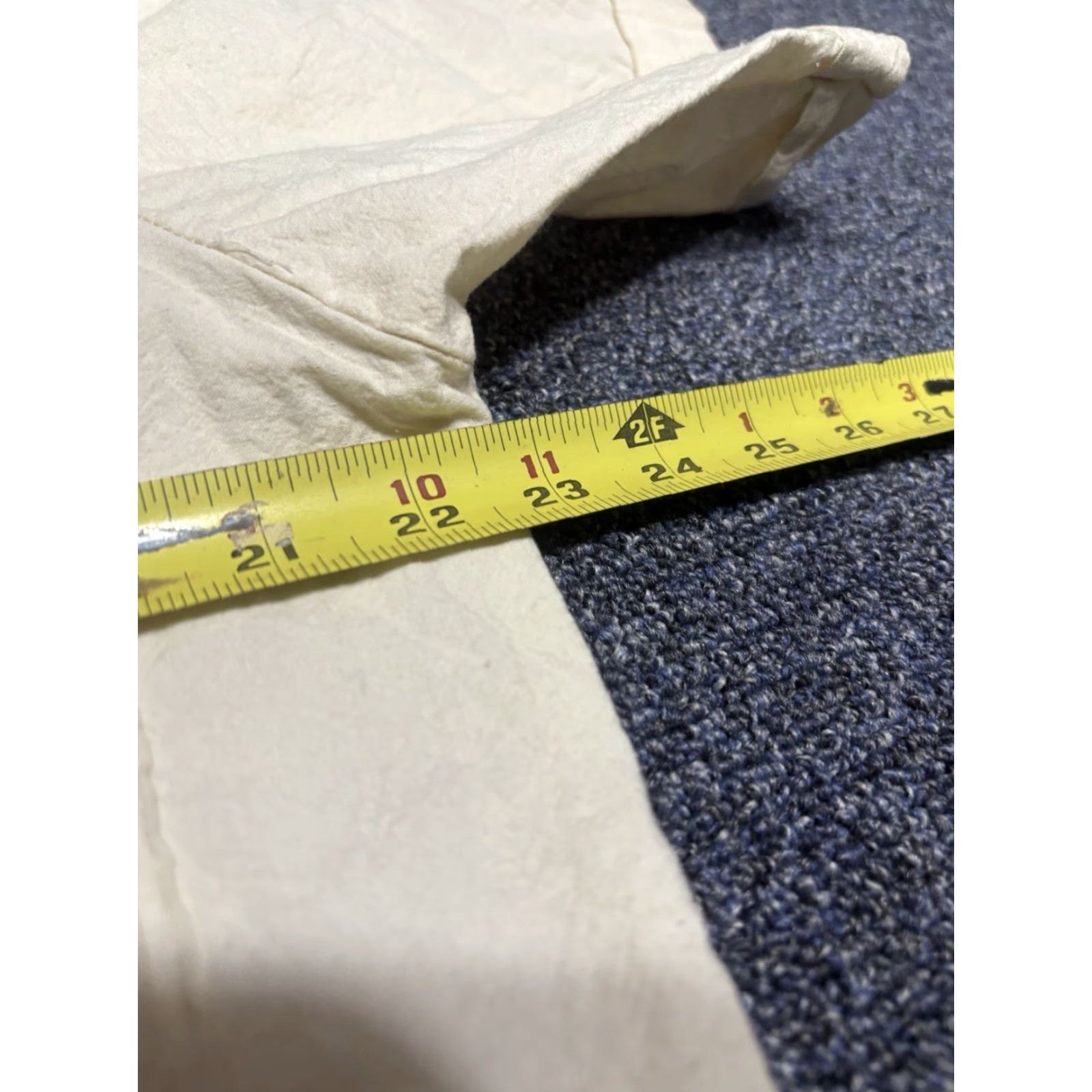 Haband VINTAGE Haband Guayabera Shirt Men’s L Cuban L6 Short Sleeve Collared Button-Up Beige Size US L / EU 52-54 / 3 - 4 Thumbnail