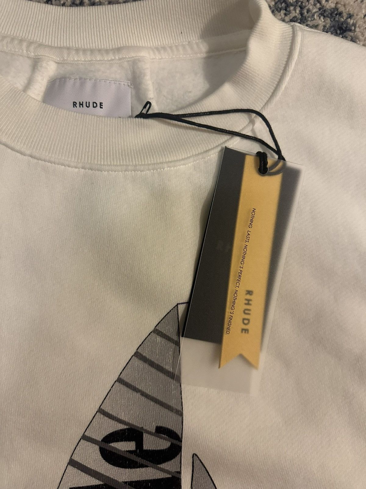 Rhude Rhude Catamaran Champion Crewneck Size US M / EU 48-50 / 2 - 5 Thumbnail