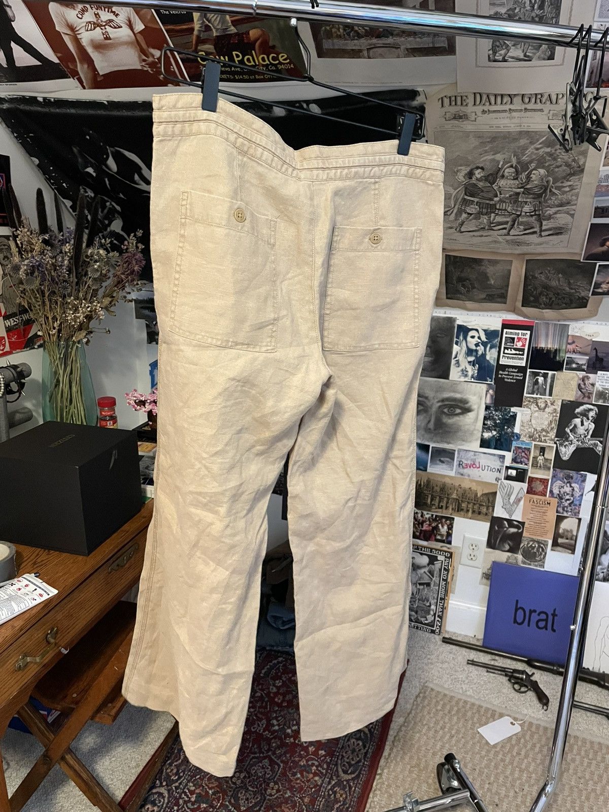 Ralph Lauren Ralph Lauren flared linen pants Size 27" / US 4 / IT 40 - 5 Thumbnail