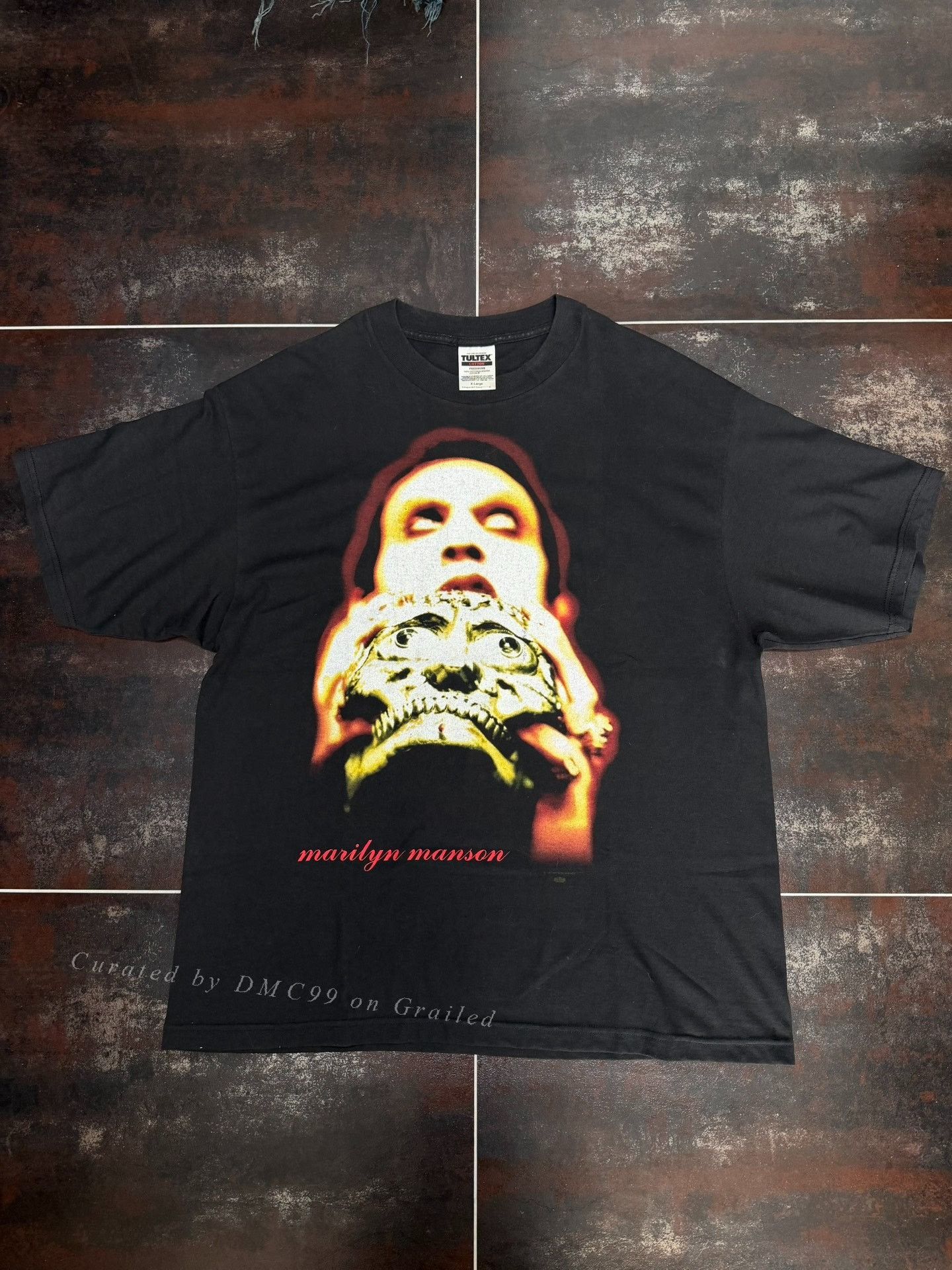 Vintage Vintage Marilyn Manson 1997 90s Tee Size US M / EU 48-50 / 2 - 1 Thumbnail