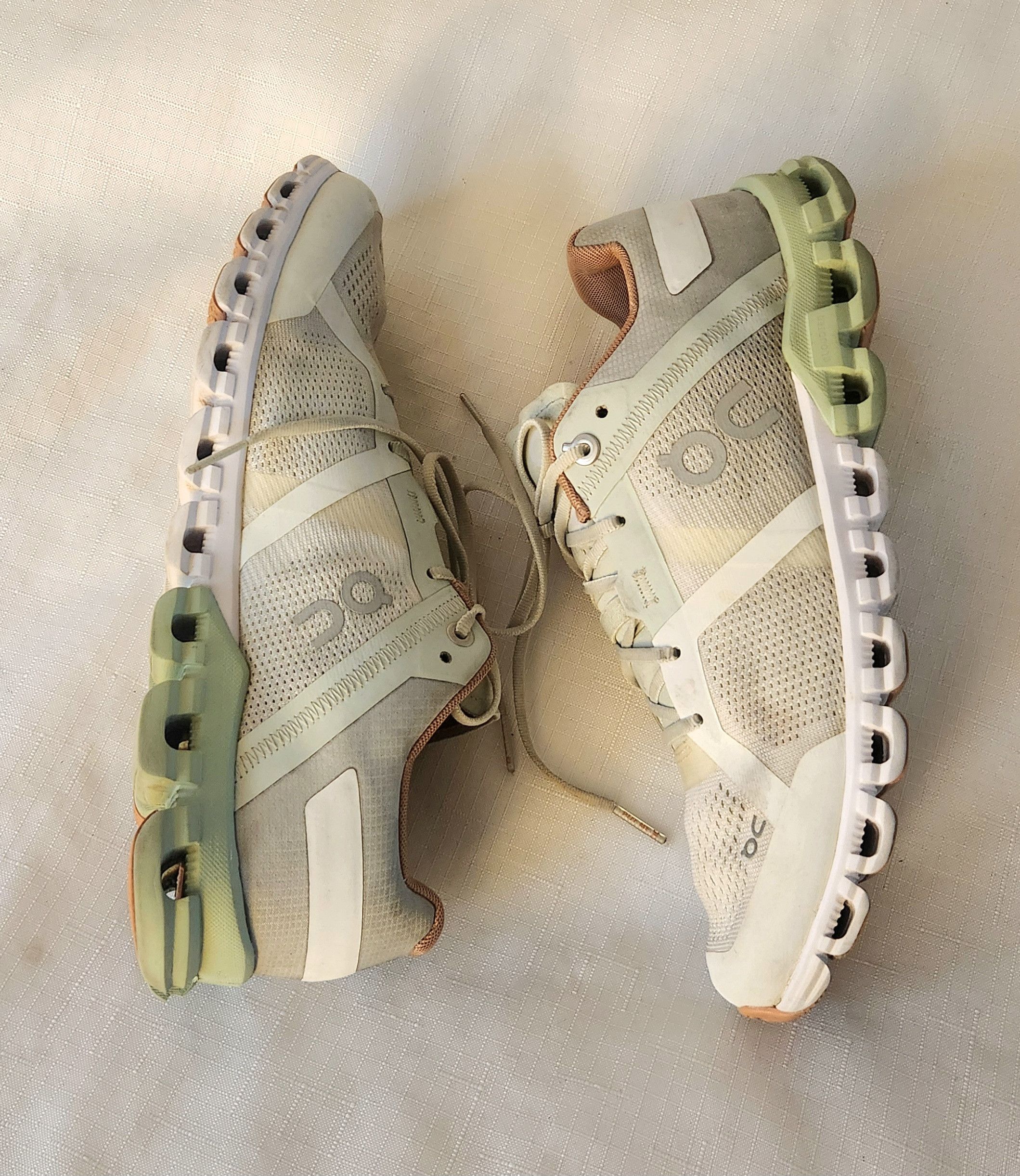 On On Cloudflow Running Shoes Women's Sz 8 Lime Green Athletic Size US 8 / IT 38 - 4 Thumbnail