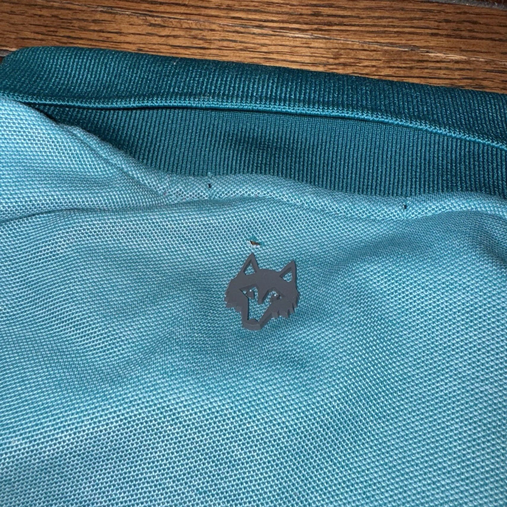 Vintage Greyson Polo Shirt Mens Large Blue Green Teal Golf Logo Embroidered Short Sleeve Regular Size US L / EU 52-54 / 3 - 4 Thumbnail