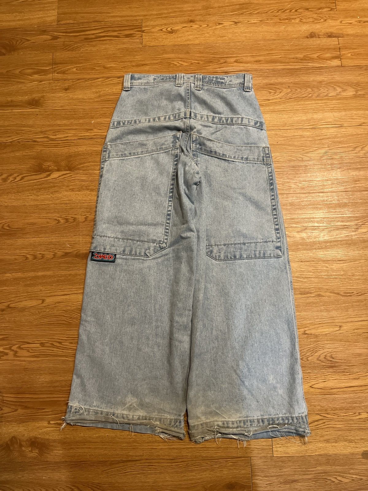 JNCO baggy distressed website jnco skater jeans Size US 32 / EU 48 - 2 Thumbnail