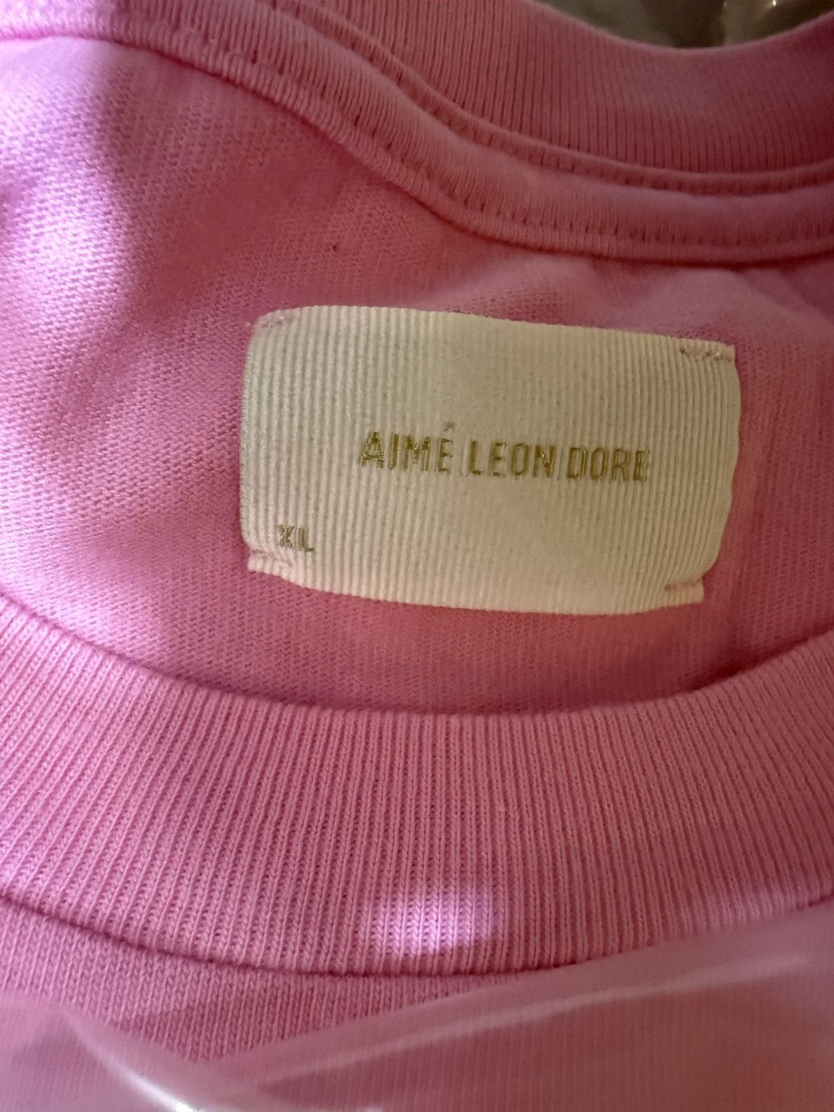 Aime Leon Dore Aime Leon Dore ALD Cycling Logo Tee “Rosebloom” (Pink) XL Size US XL / EU 56 / 4 - 6 Thumbnail