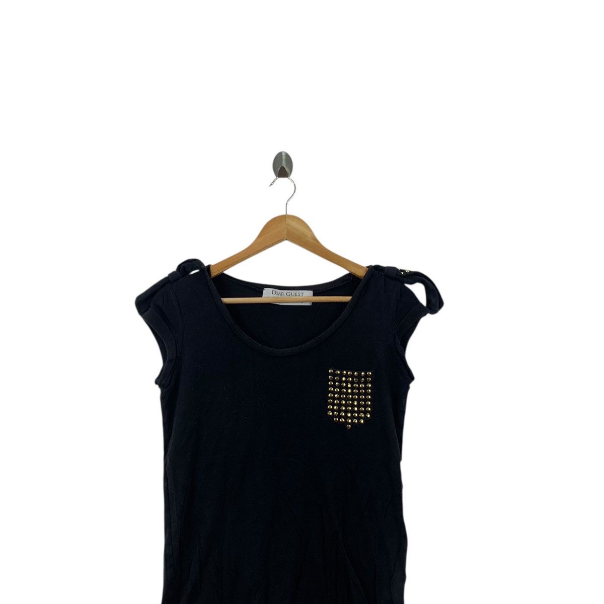 Other DEAR GUEST PROJECT x United Arrows Japan Bling Tank Top Tee Size XS / US 0-2 / IT 36-38 - 2 Thumbnail